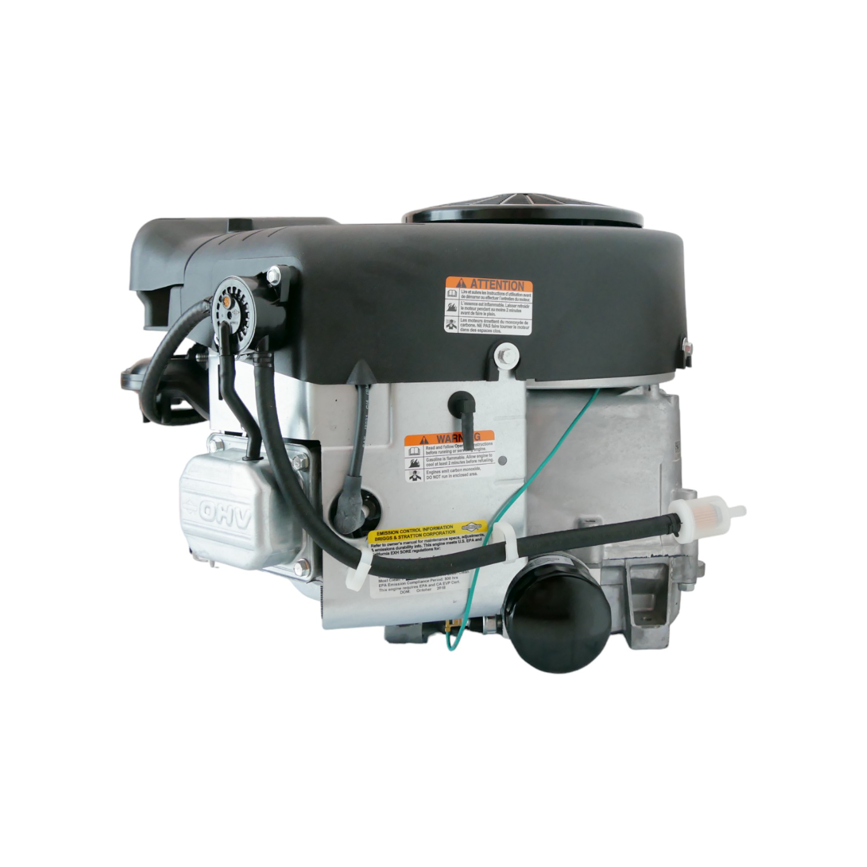 Motor vertikální Briggs & Stratton výkon 20,0 PS objem motoru 656 ccm Intek Twin OHV (OEM 40N877-0004)