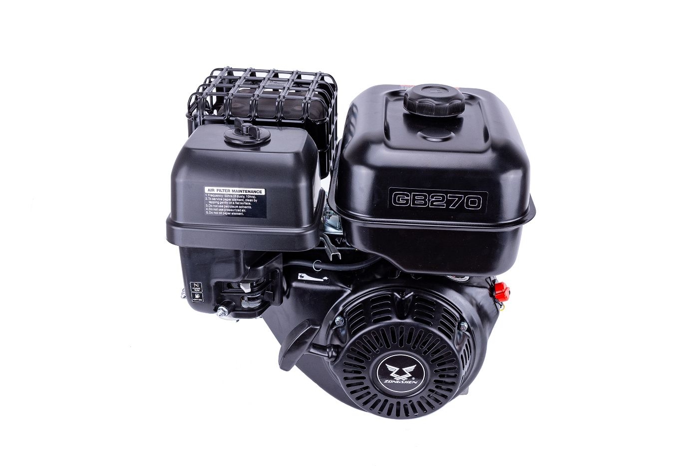 Motor Zongshen GB270 výkon 9,0 PS objem motoru 272 ccm