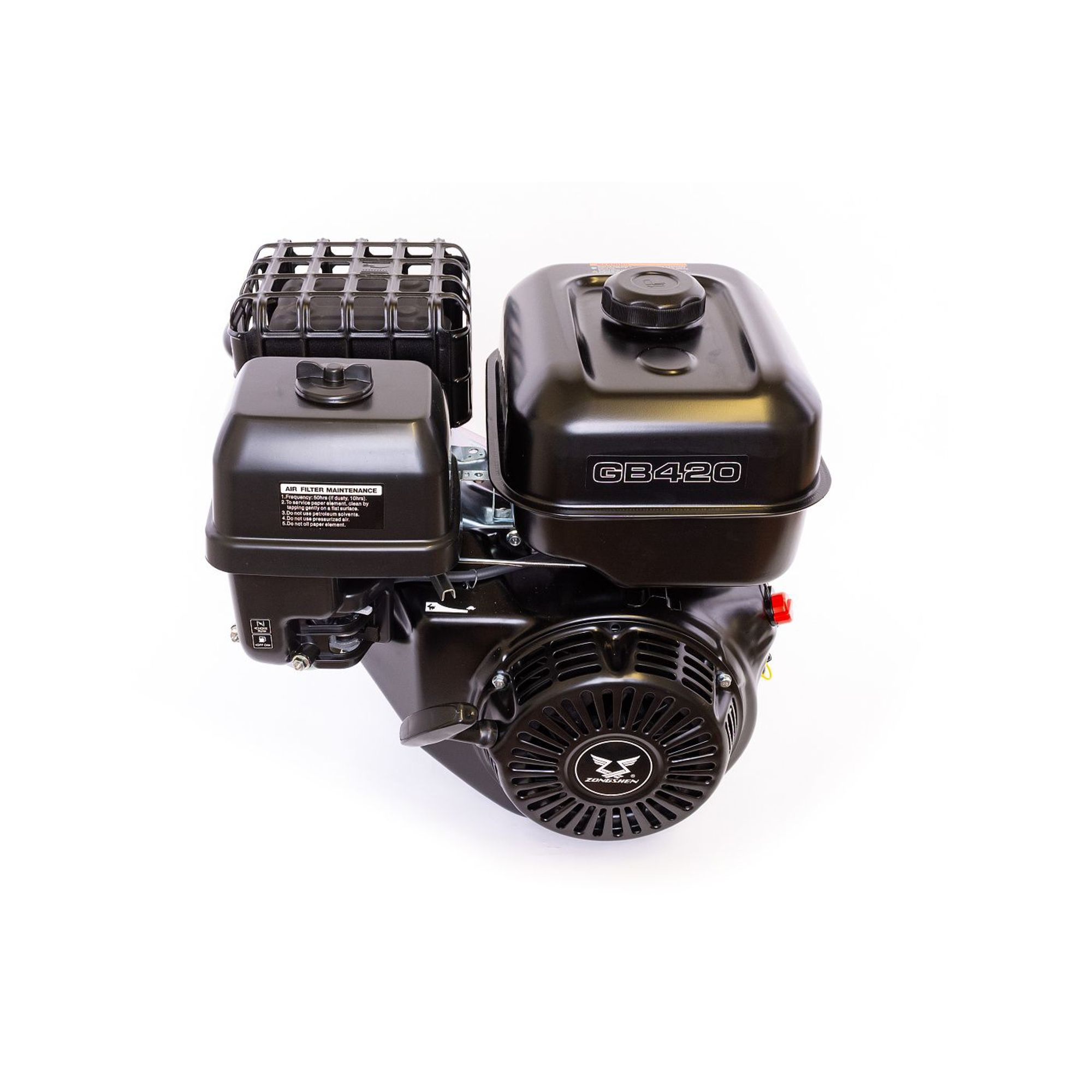 Motor Zongshen GB420 výkon 13,0 PS objem motoru 420 ccm