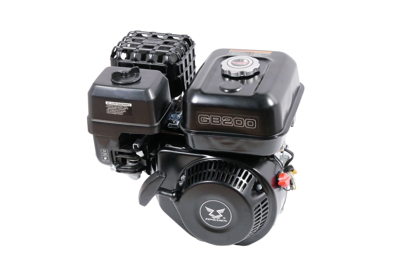 Motor Zongshen GB200 výkon 6,5 PS objem motoru 196 ccm