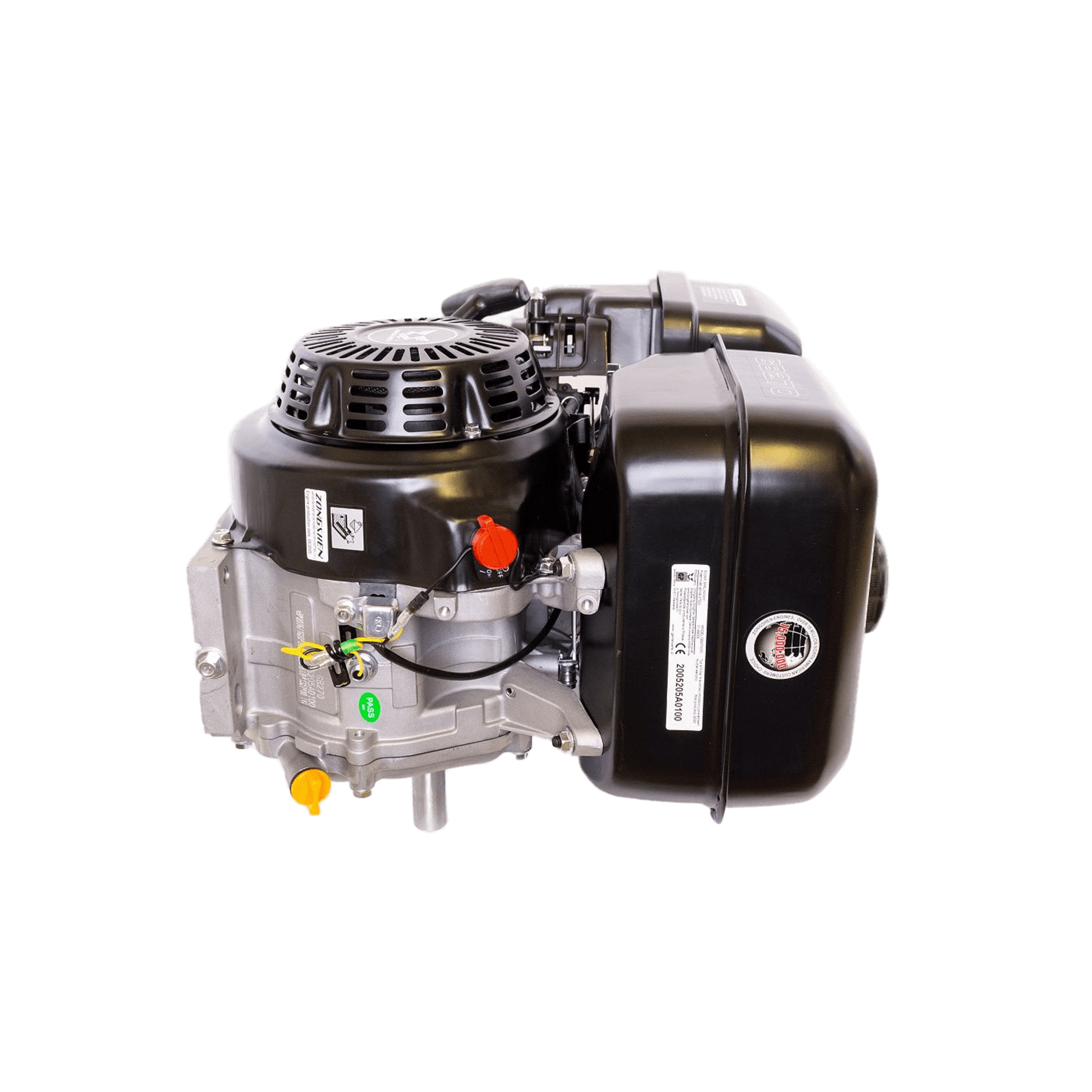 Motor Zongshen GB270 výkon 9,0 PS objem motoru 272 ccm horizontální hřídel