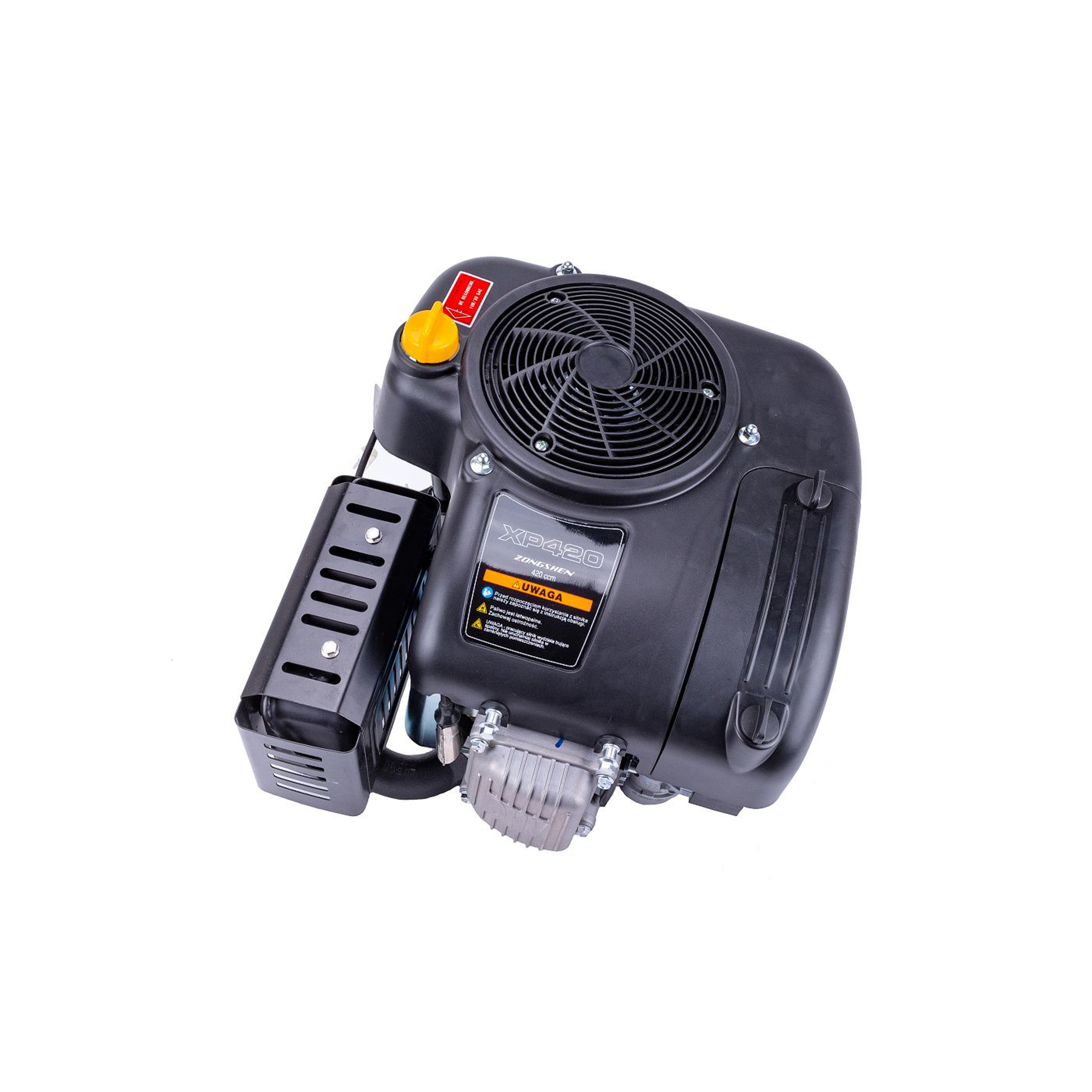 Motor Zongshen XP420 výkon 11,5 PS objem motoru 420 ccm vertikální hřídel