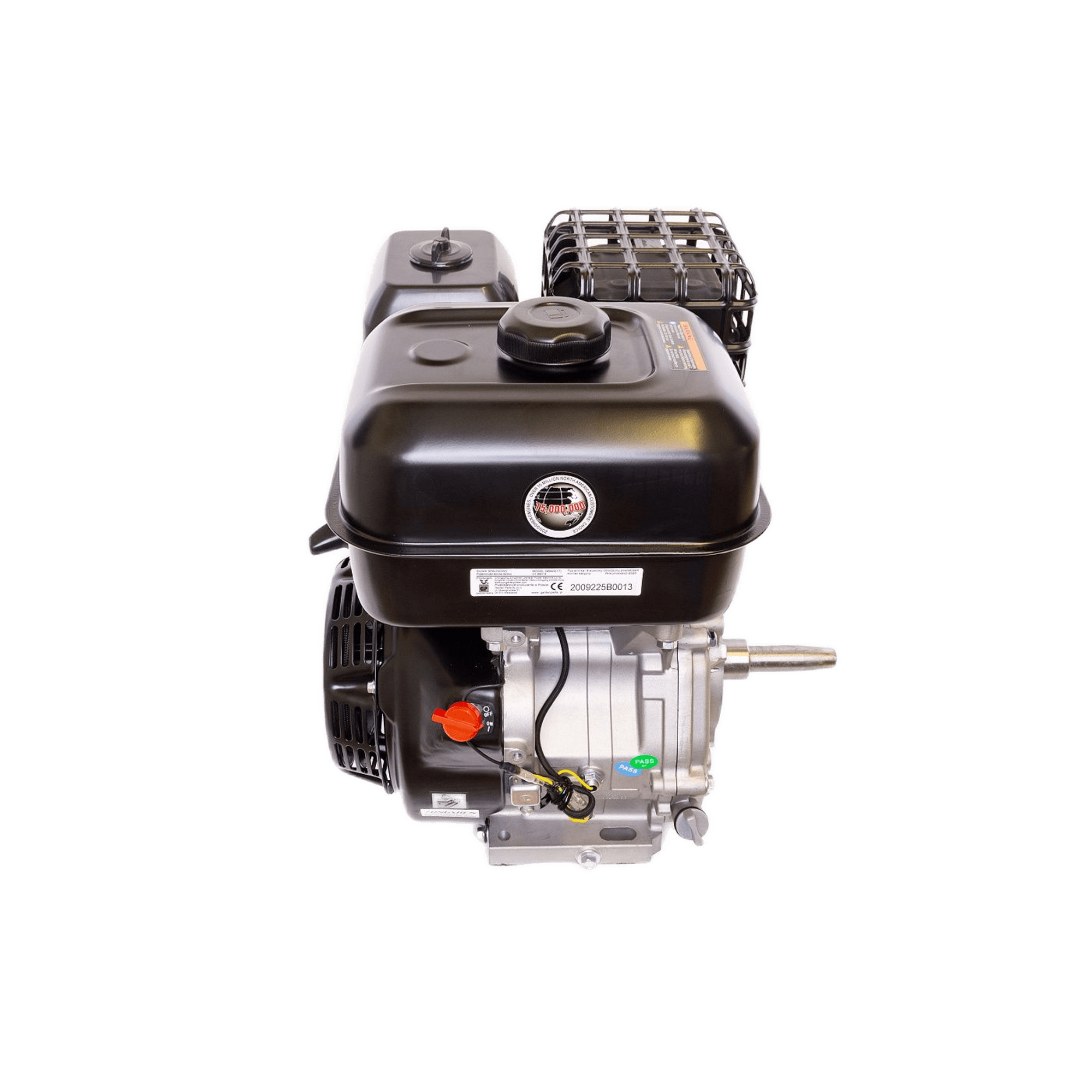 Motor Zongshen GB420 výkon 13,0 PS objem motoru 420 ccm kónická hřídel