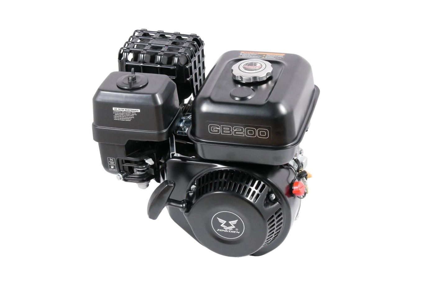 Motor Zongshen GB200 výkon 6,5 PS objem motoru 196 ccm