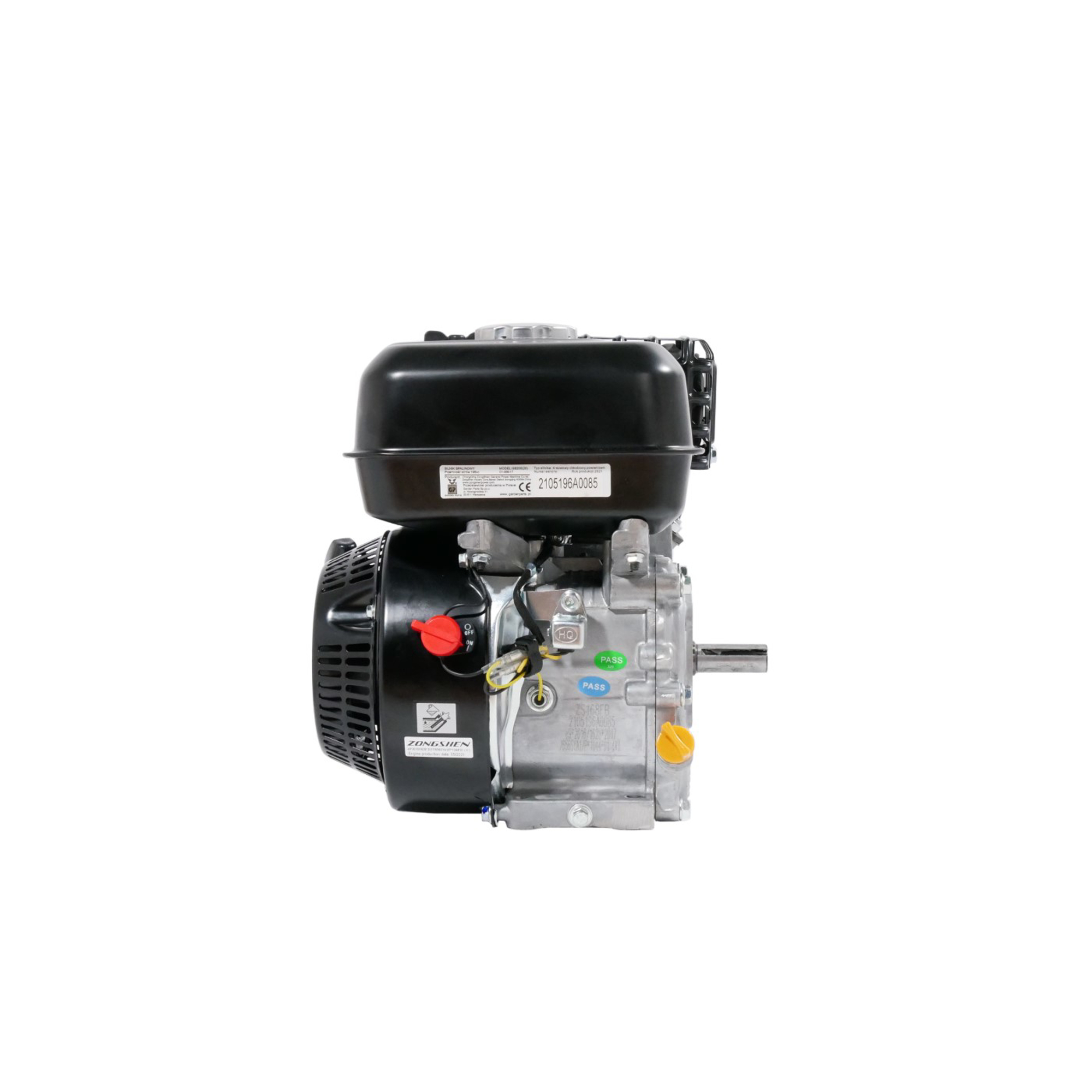 Motor Zongshen GB200 výkon 6,5 PS objem motoru 196 ccm