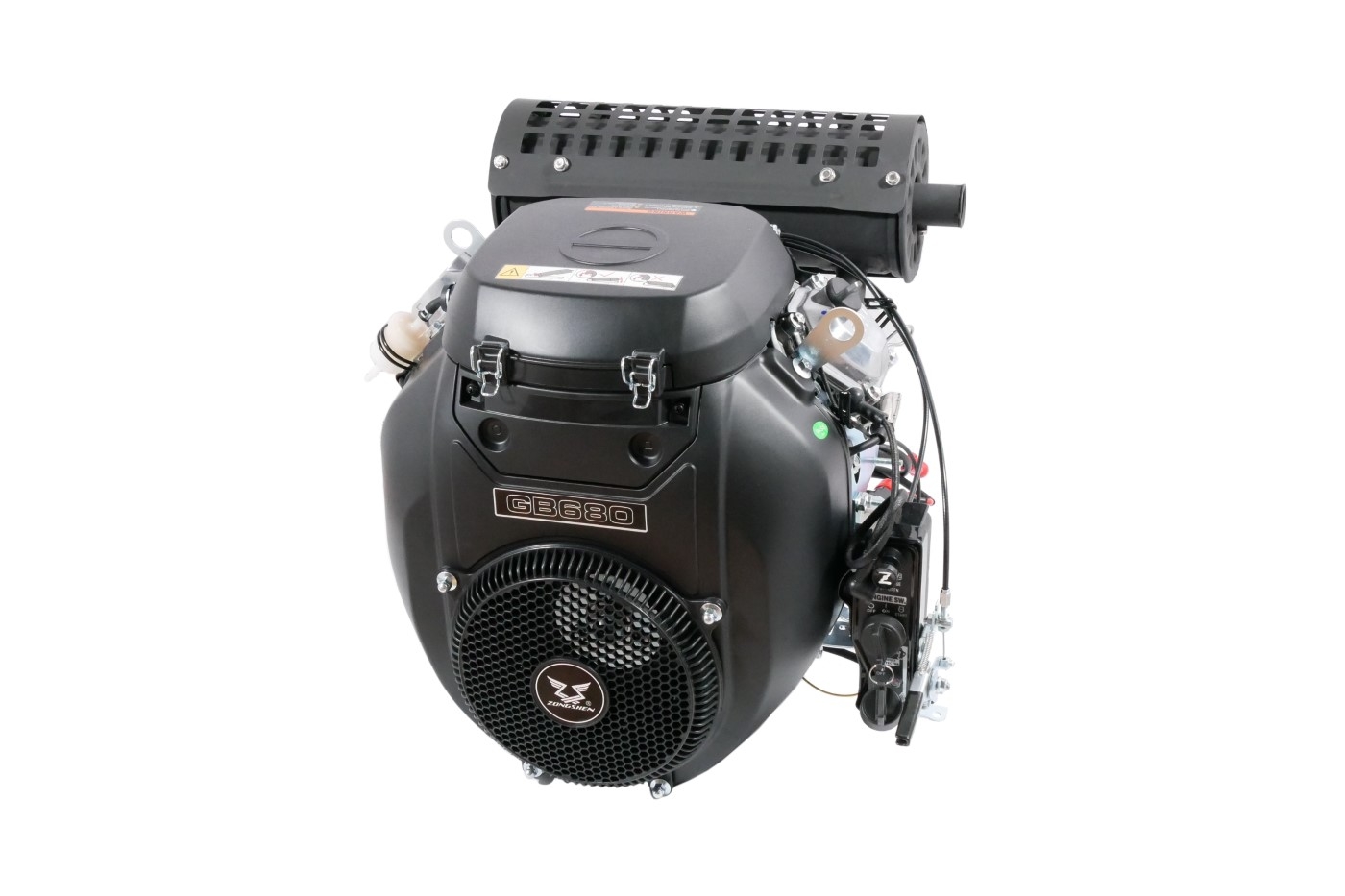Motor Zongshen GB680 výkon 22,0 PS objem motoru 680 ccm horizontální hřídel