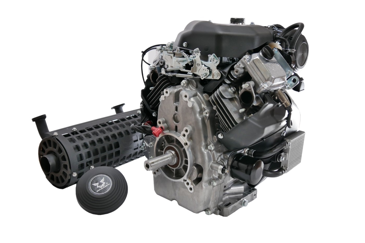 Motor Zongshen GB1000 Twin výkon 32,5 PS objem motoru 999 ccm horizontální hřídel 28,575 mm x 80 mm