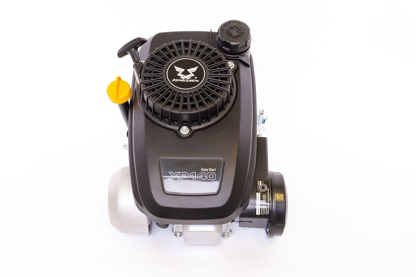 Motor Zongshen XP140A výkon 4,5 PS objem motoru 141 ccm vertikální hřídel s těžkým setrvačníkem