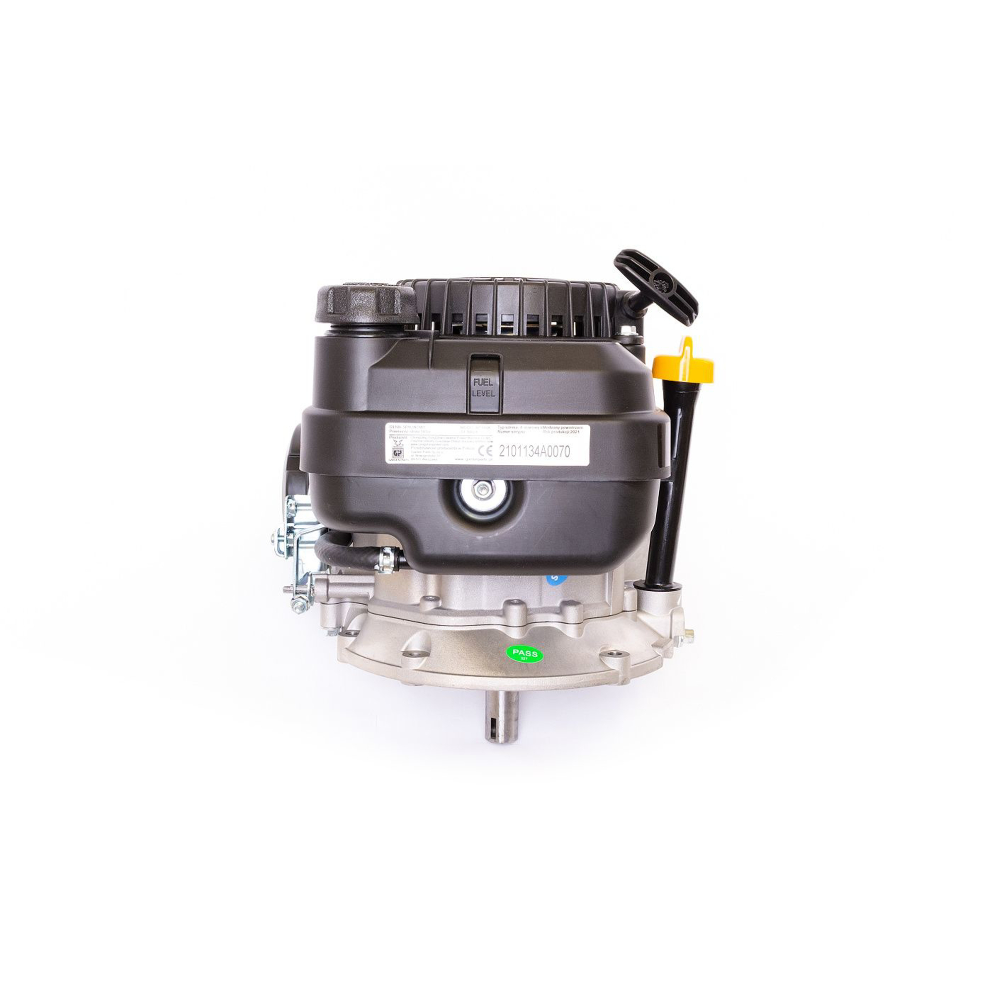 Motor Zongshen XP140A výkon 4,5 PS objem motoru 141 ccm vertikální hřídel s těžkým setrvačníkem