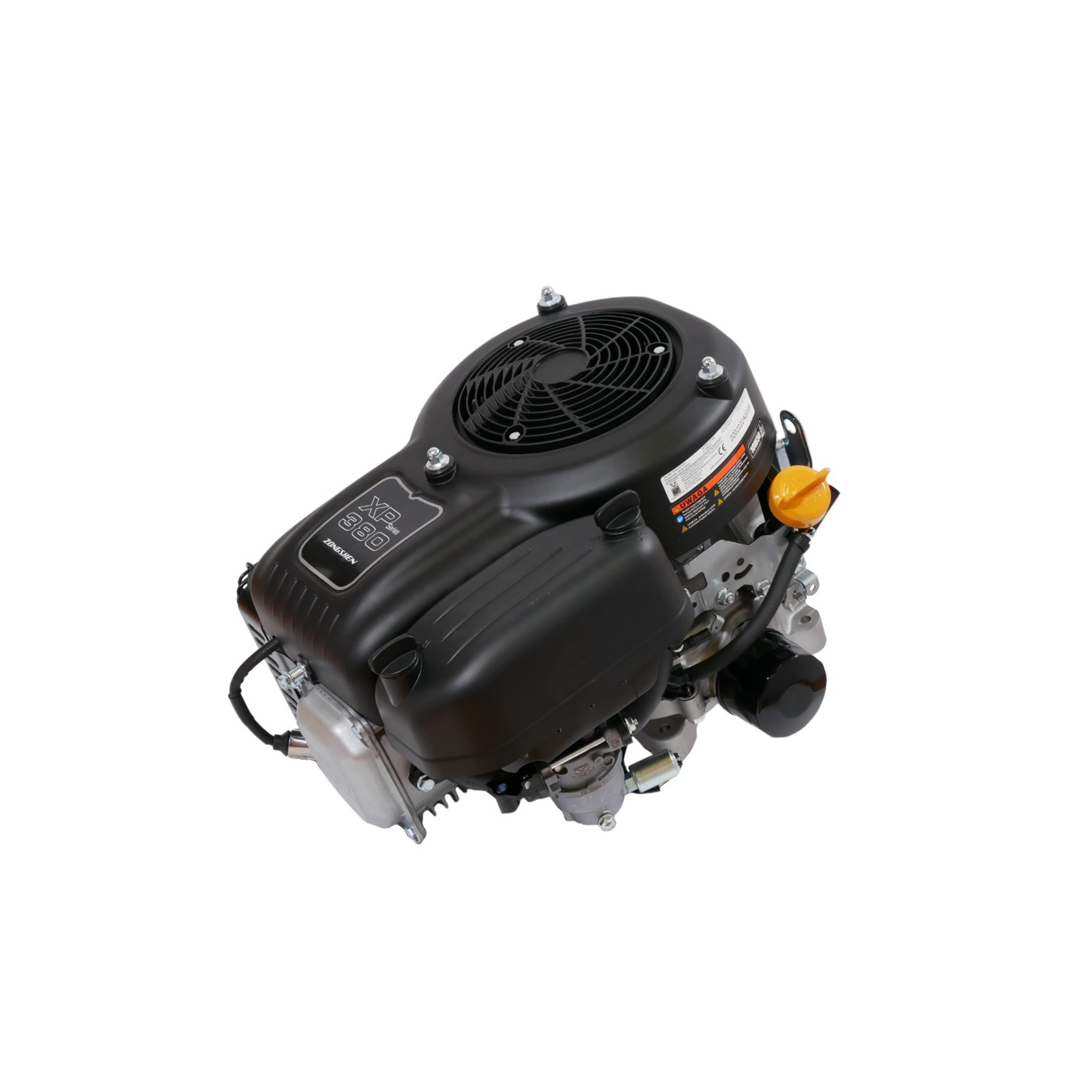Motor Zongshen XP380A výkon 11,5 PS objem motoru 382 ccm vertikální hřídel