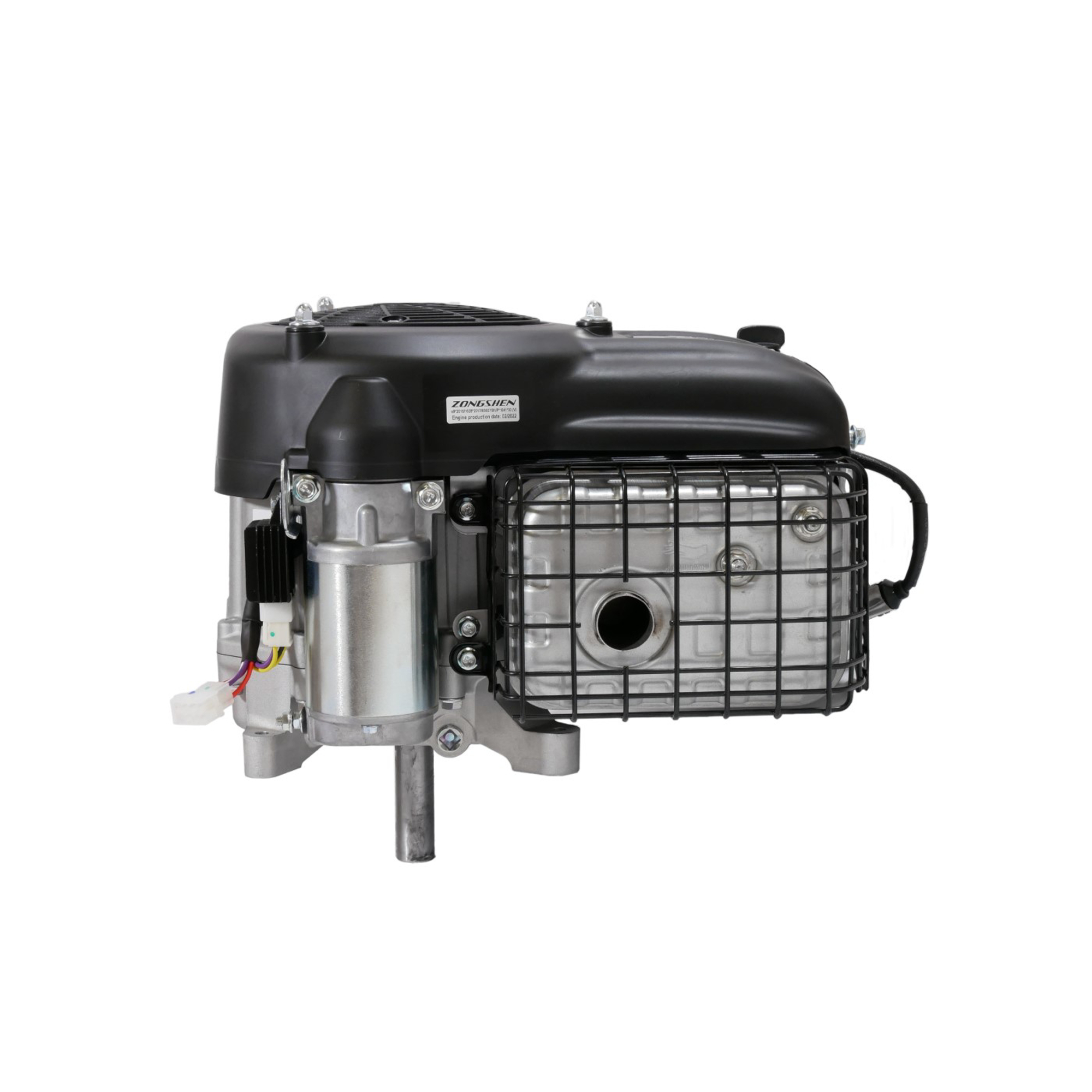 Motor Zongshen XP380A výkon 11,5 PS objem motoru 382 ccm vertikální hřídel