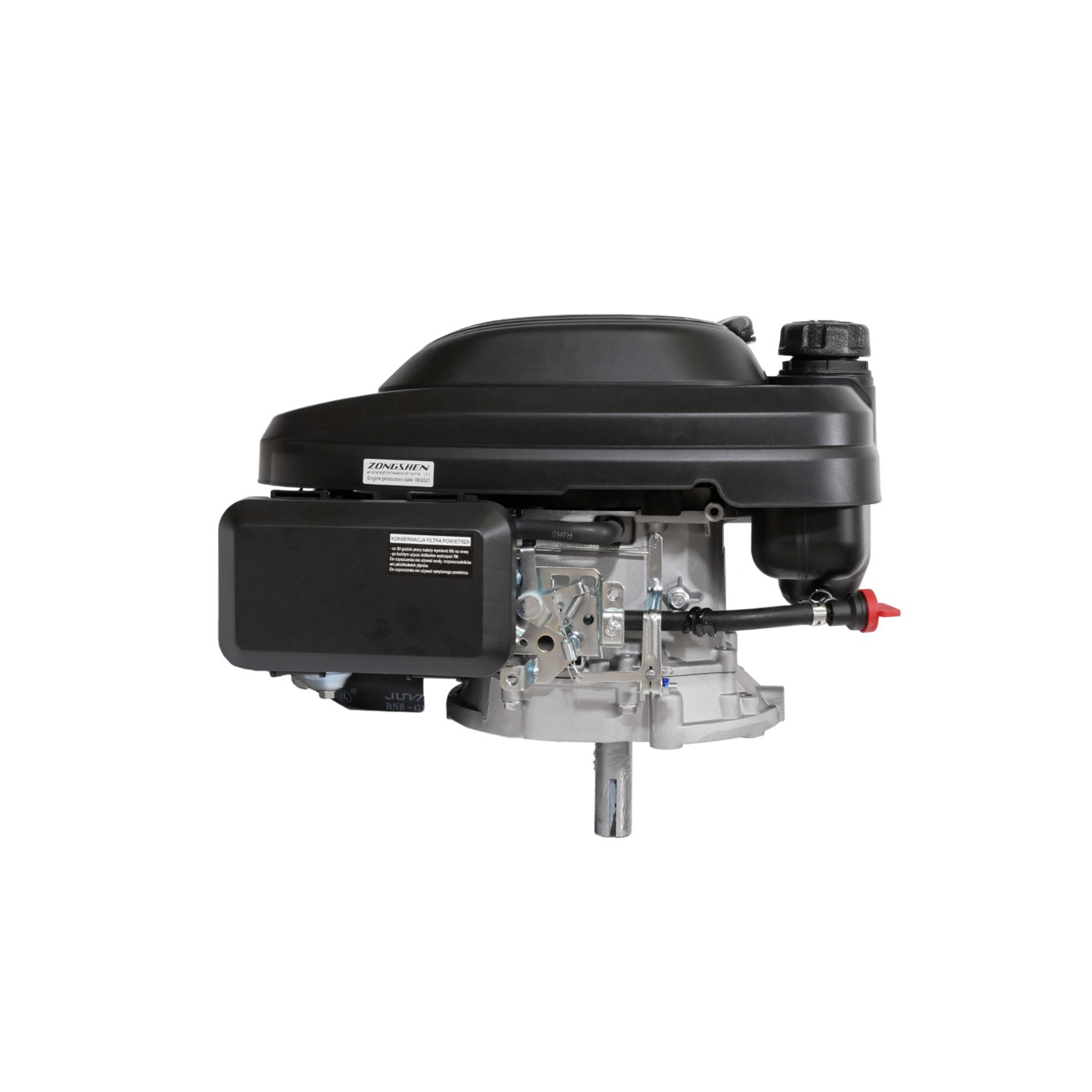 Motor Zongshen XP200A výkon 6,5 PS objem motoru 196 ccm vertikální hřídel