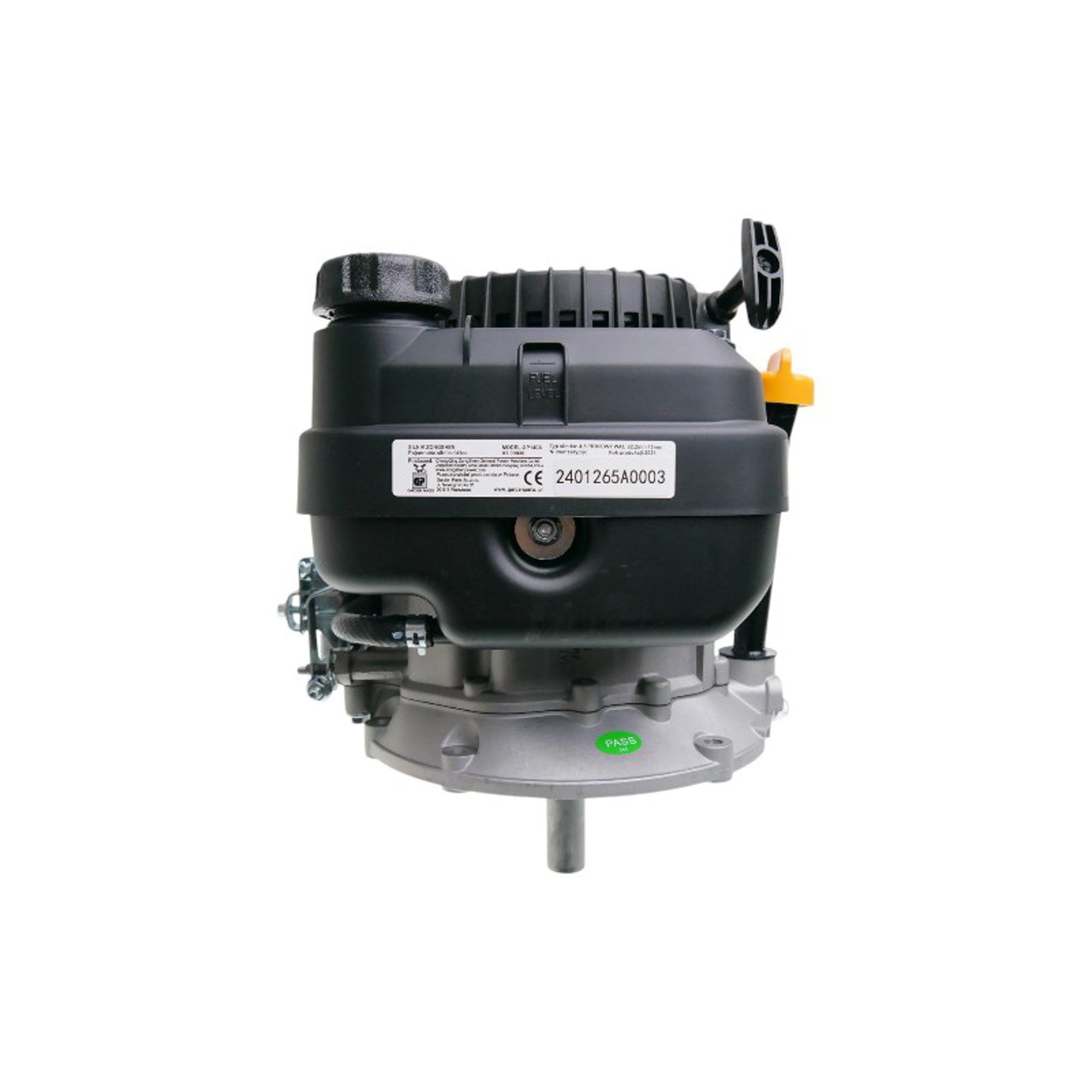 Motor Zongshen XP140A výkon 4,5 PS objem motoru 141 ccm vertikální hřídel