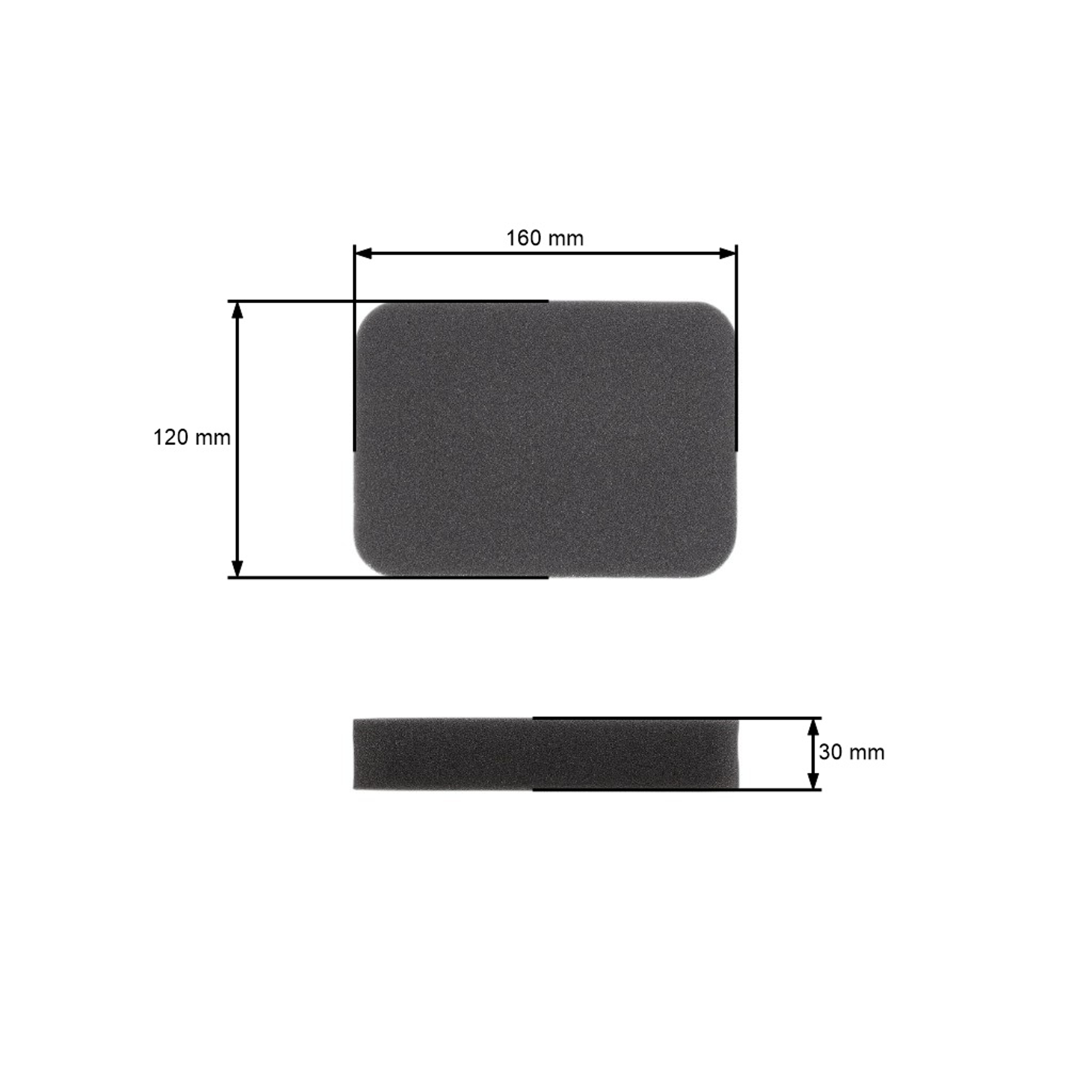 Vzduchový filtr pro motory Honda GX240 GX270 GX340 GX390 (OEM 17211-899-000)