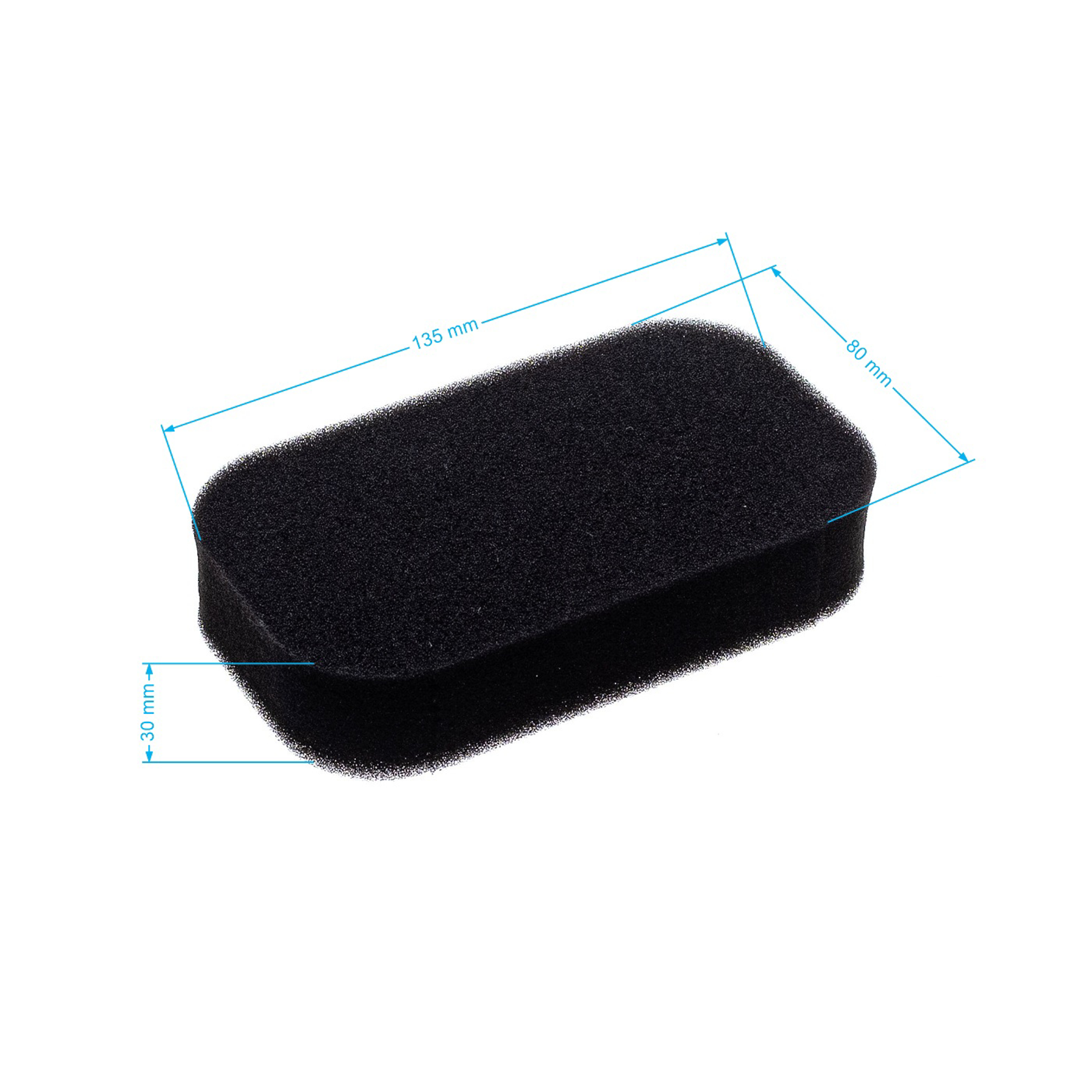 Vzduchový filtr 131 mm x 76 mm x 24 mm pro motory Honda GX160 GX200 GC160 Generator EB2200X EB2500XK1 EM1600X EM1800X EM1800XK1 EM2200X EM2500XK1 (OEM 17211-ZB2-000)