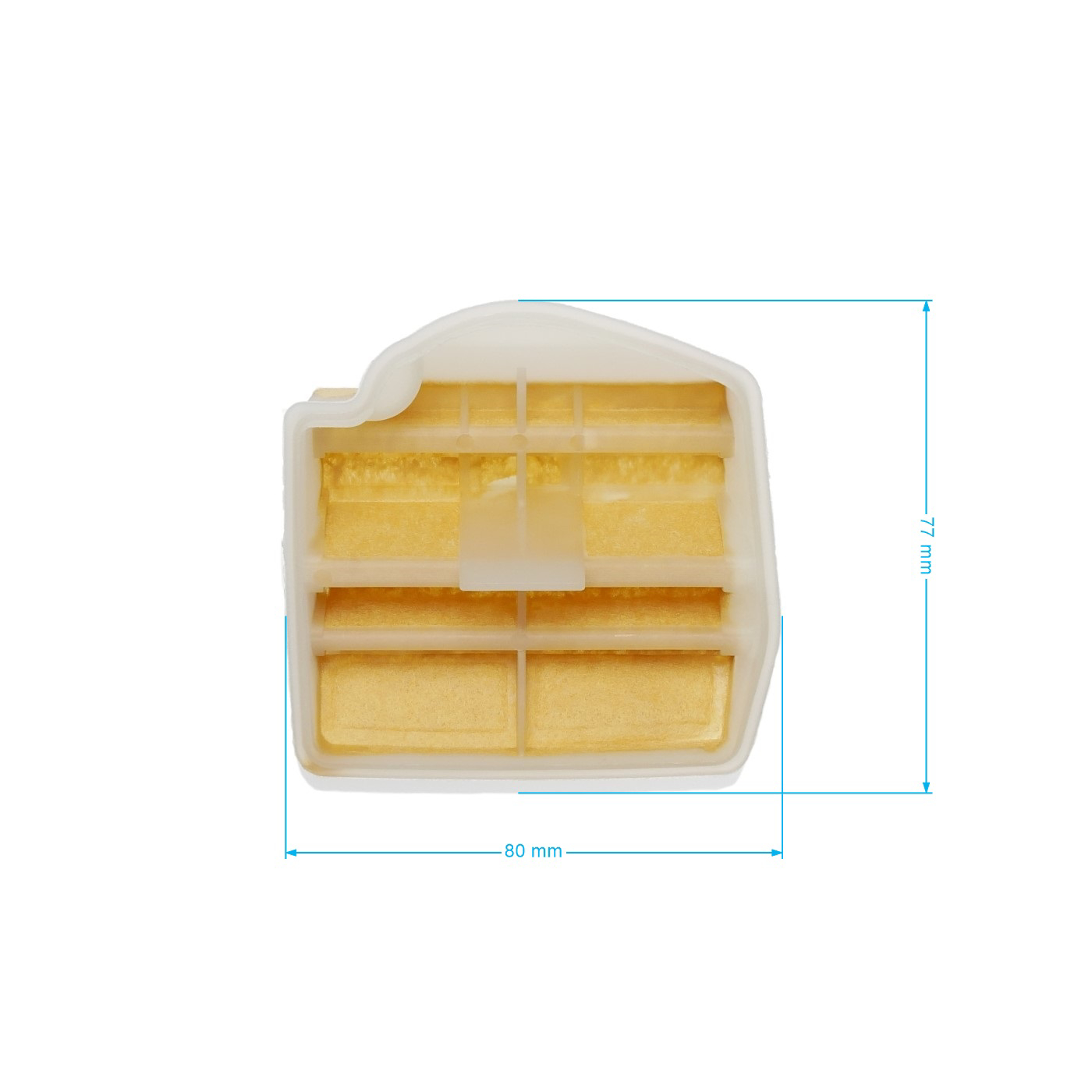 Vzduchový filtr pro motorové pily Husqvarna 445 445E 450 Jonsered CS2245 CS2245II CS2250S McCulloch CS450 (OEM 544080803)