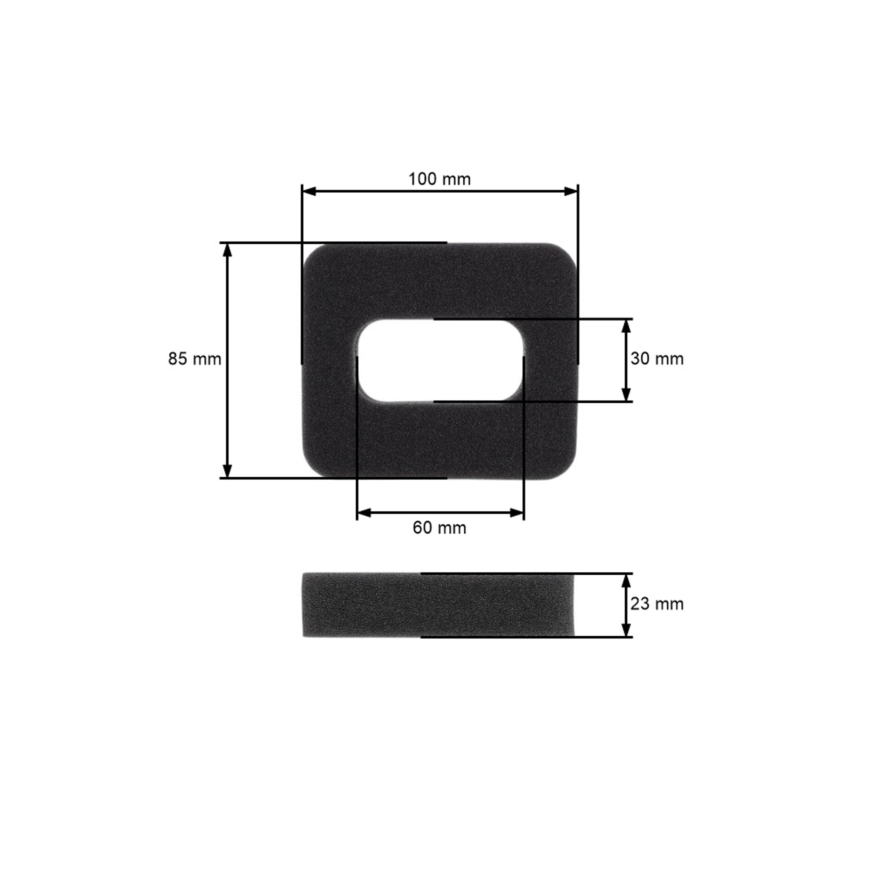 Vzduchový filtr pro křovinořezy Husqvarna 240 240R 245 245R 245RX Jonsered GR41 GR44 GR50 RS41 RS44 RS44 EPA (OEM 502115801)