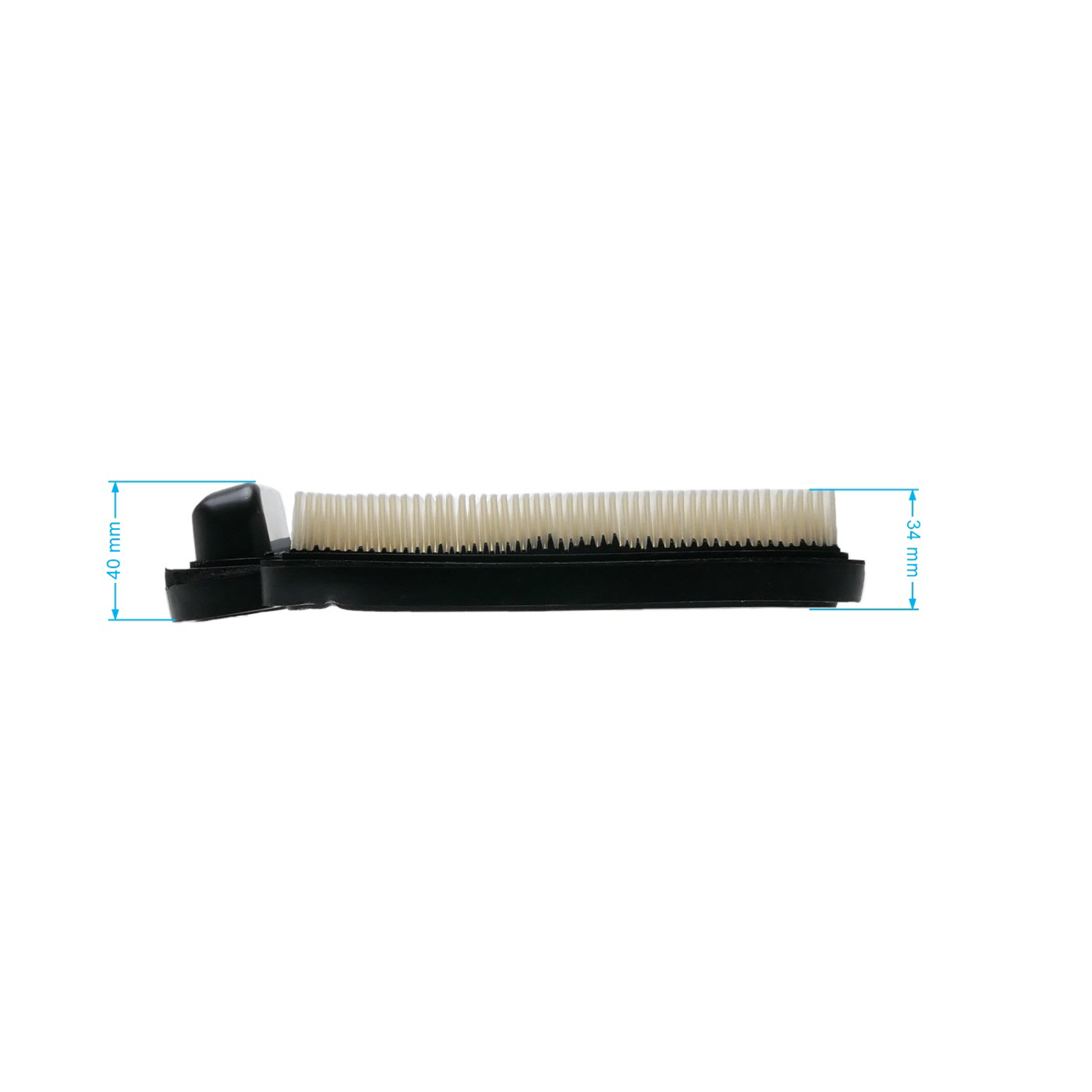 Vzduchový filtr 205 mm x 137 mm x 33 mm pro motory Kohler Husqvarna Toro (OEM 531029501 2008302-S)