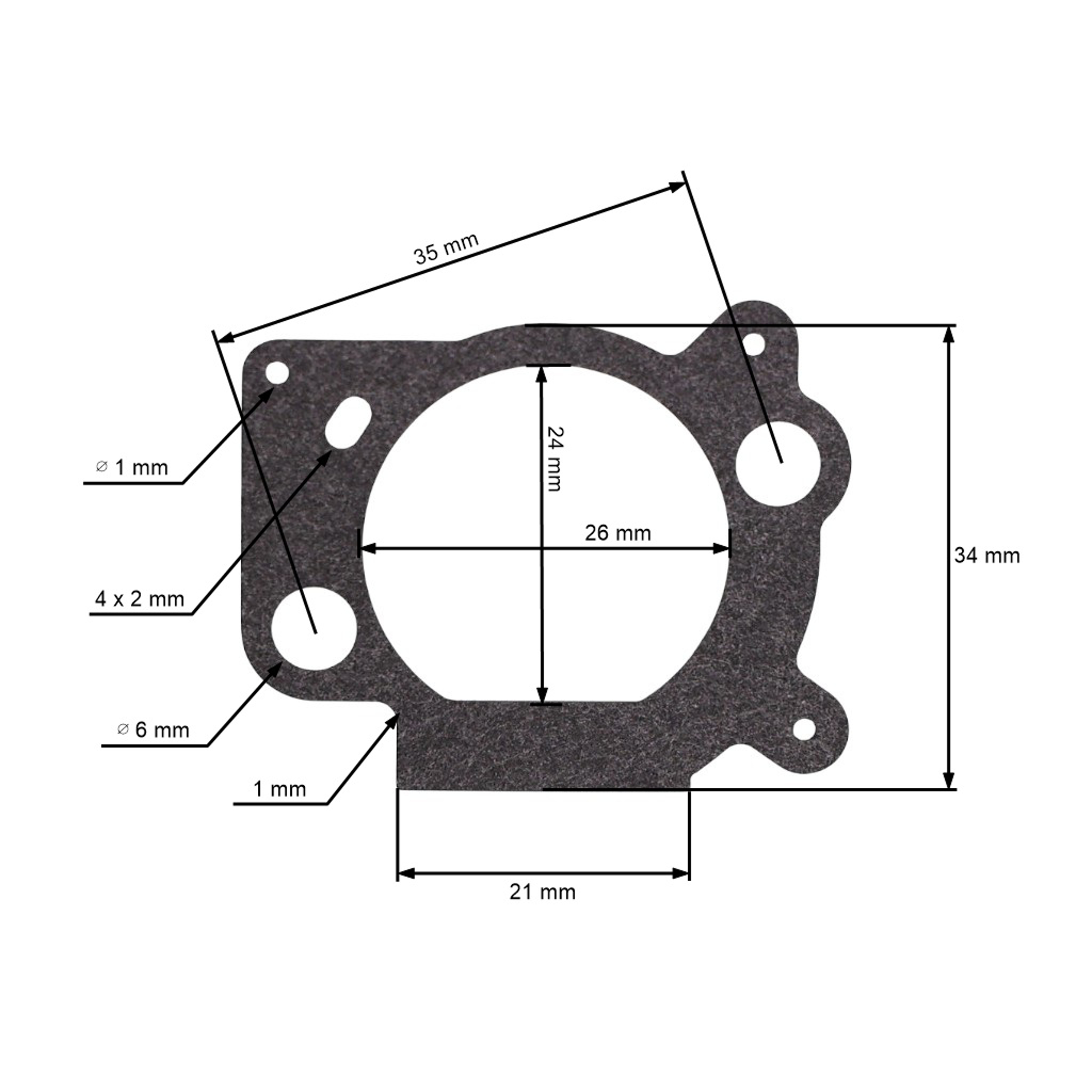 Těsnění vzduchového filtru pro motory Briggs & Stratton (OEM 273364 691894)