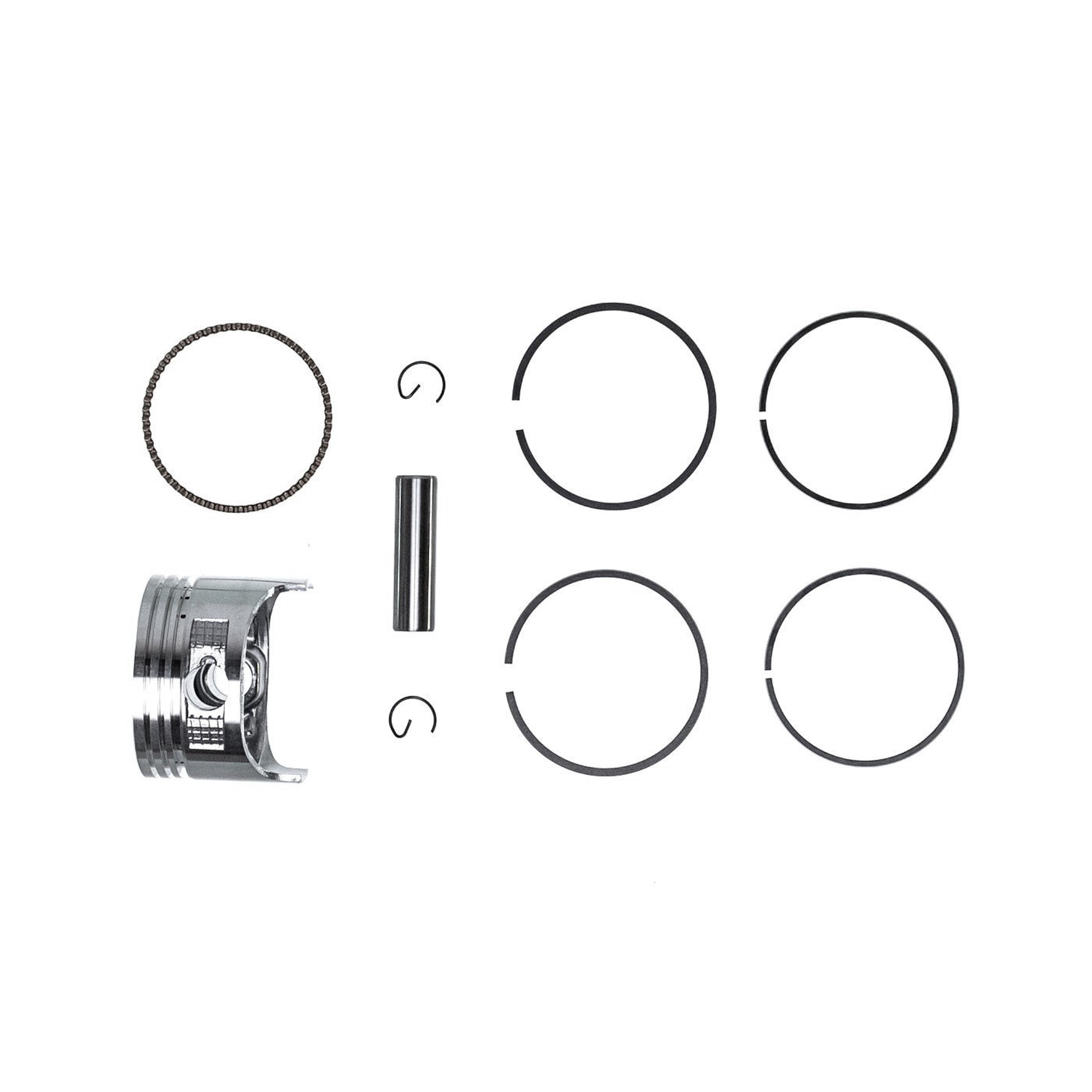 Kompletní píst pro motory Honda GX120 EG1400 F401 501 výkon 4,0 PS 60 mm (OEM 13101ZH7020 13701-ZH7-010 13101-ZF0-000 13101-ZH7-010)