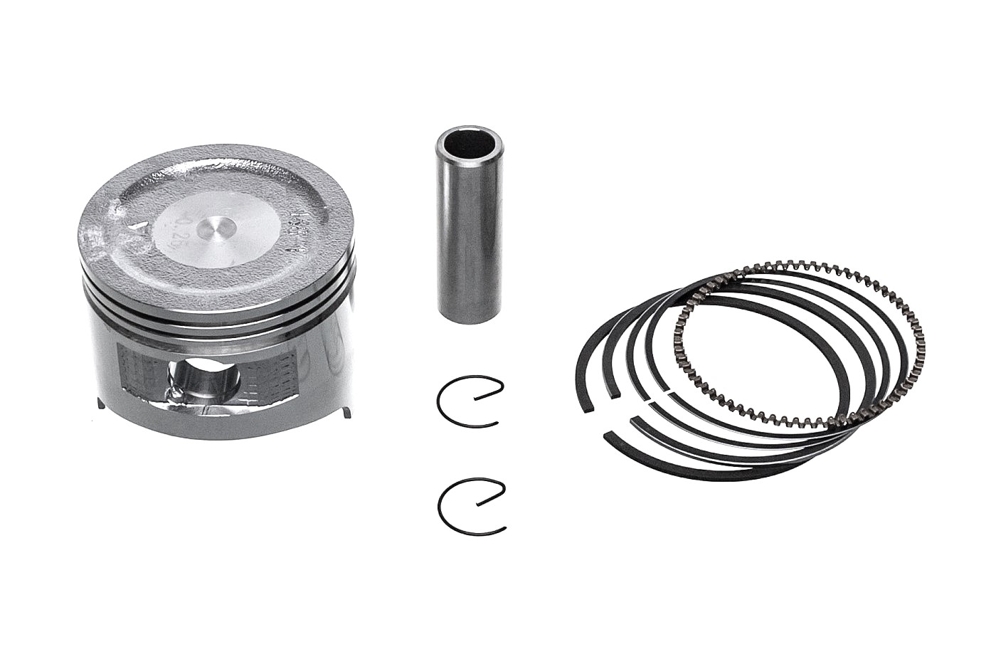 Kompletní píst pro motory Honda GX160 1. výbrus +0,25 mm 68,25 mm (OEM 13101ZE1000)