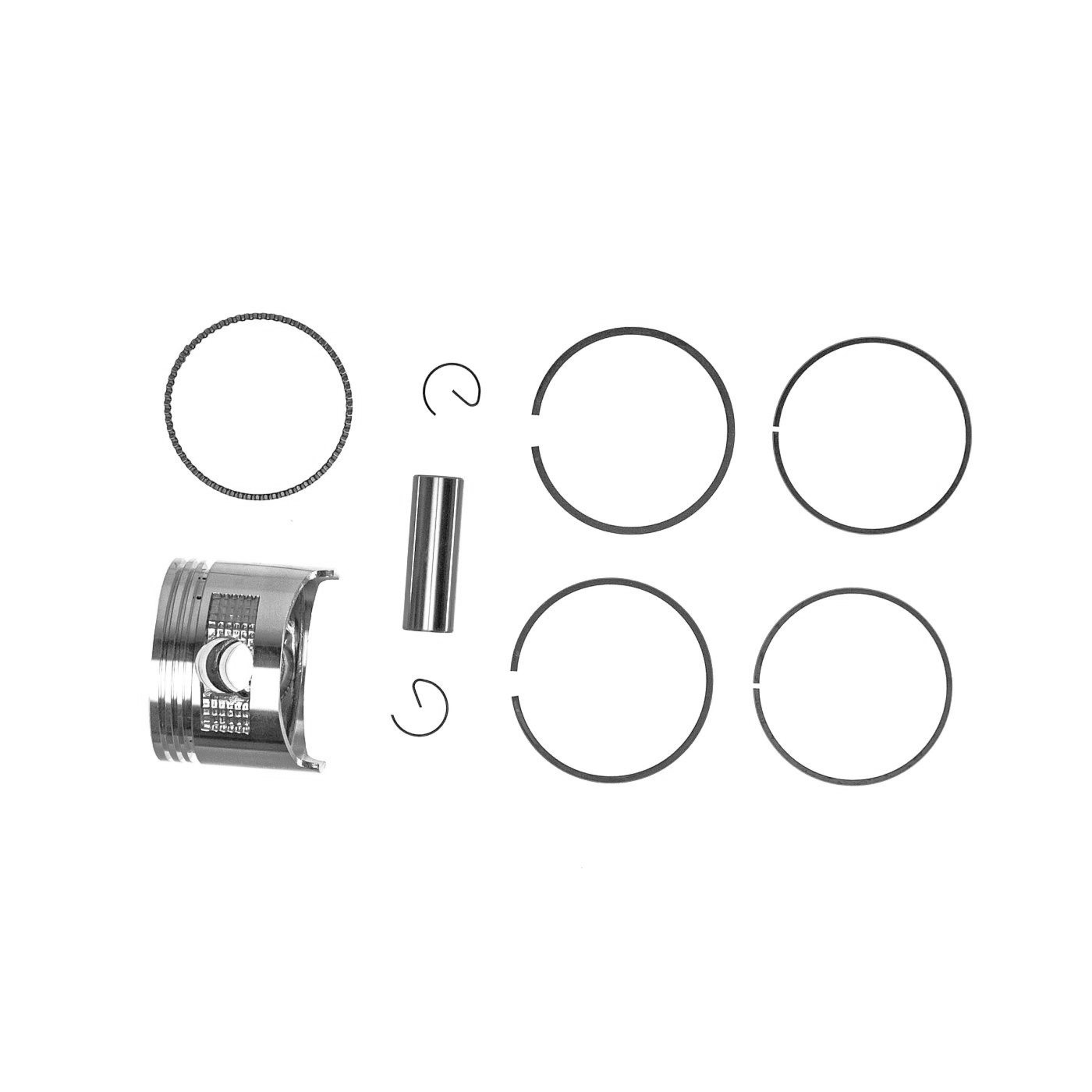 Kompletní píst pro motory Honda GX160 2. výbrus +0,50 mm 68,50 mm (OEM 13101ZE1000)