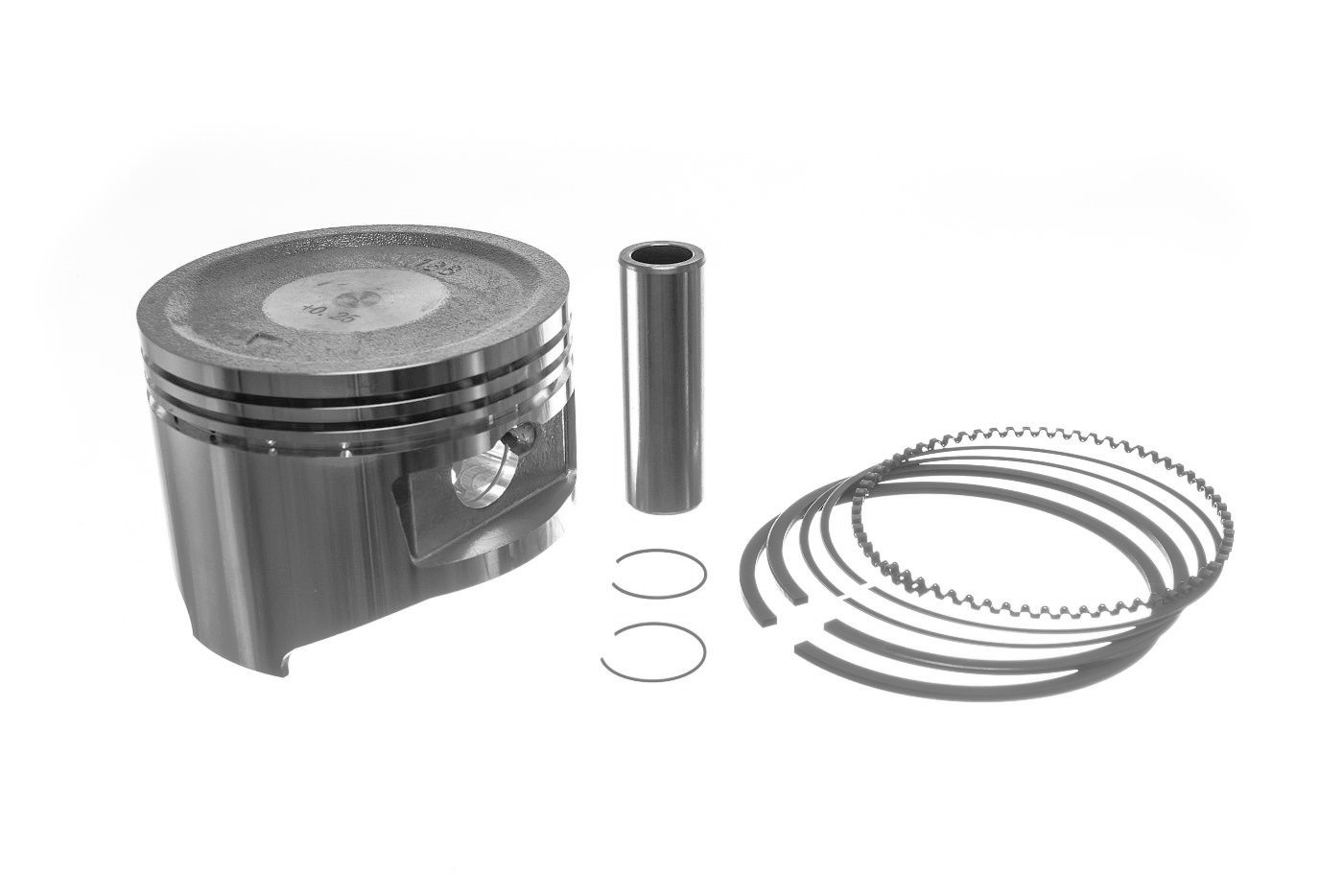 Kompletní píst pro motory Honda GX390 1. výbrus +0,25 mm 88,25 mm (OEM 13102ZF6000)