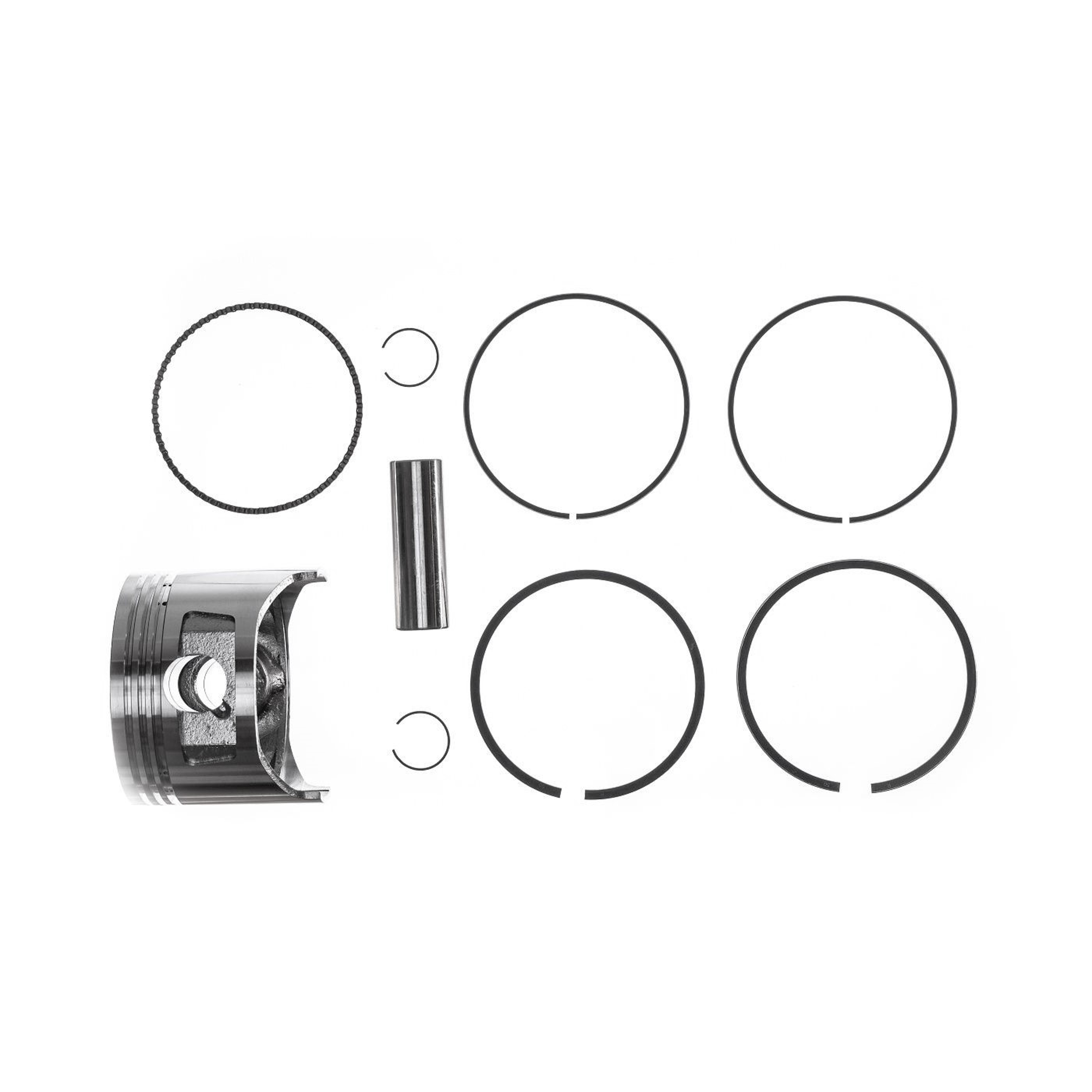 Kompletní píst pro motory Honda GX340 2. výbrus +0,50 mm 82,50 mm (OEM 13103ZE3W00)