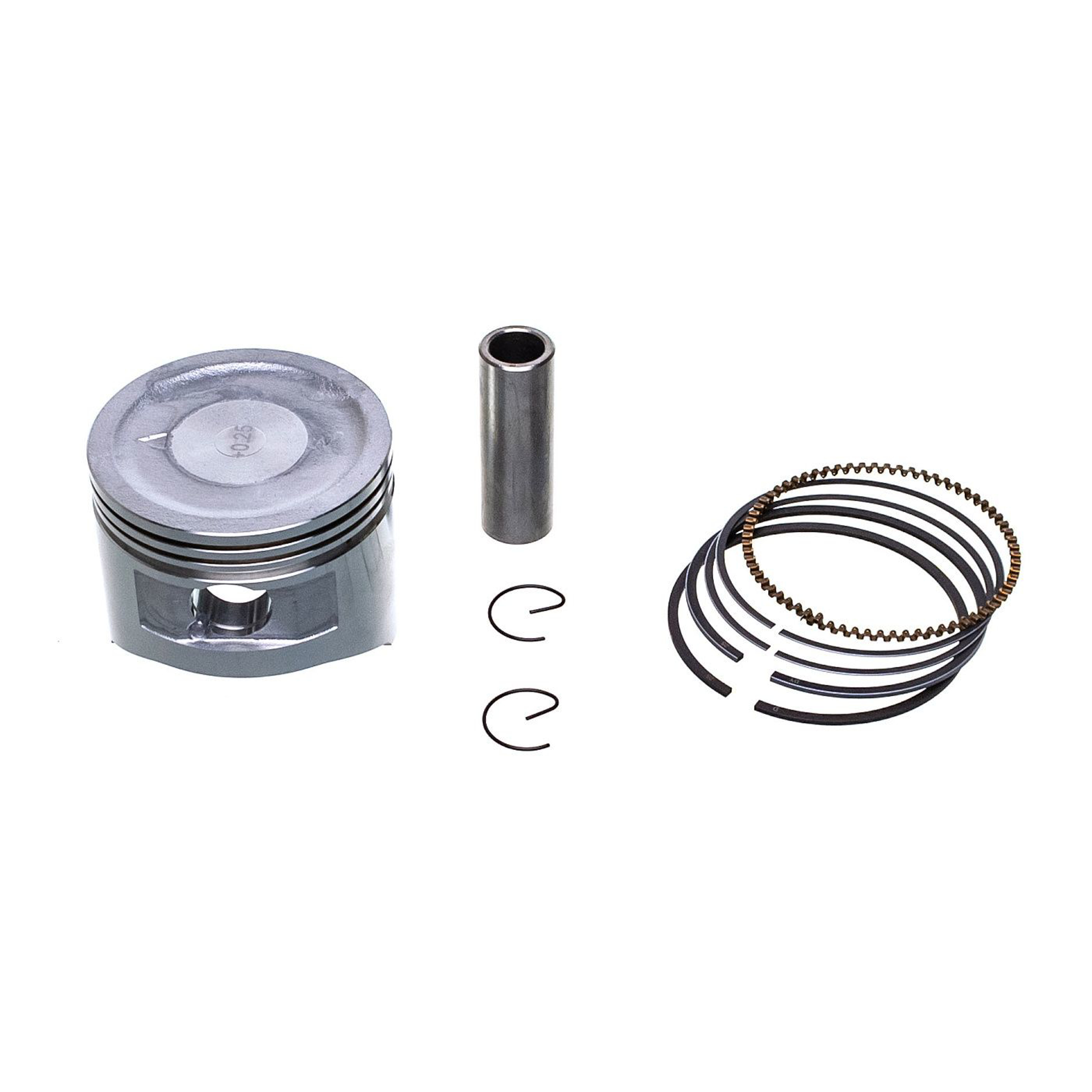 Kompletní píst pro motory Honda GX200 Zongshen 168FB 1. výbrus +0,25 mm 68,25 mm (OEM 13103ZL0010)
