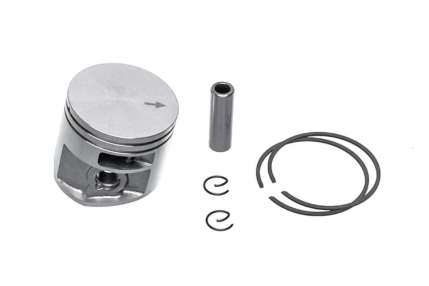 Kompletní píst pro motorové pily Stihl MS261 MS261C 44,7 mm (OEM 11410302031)