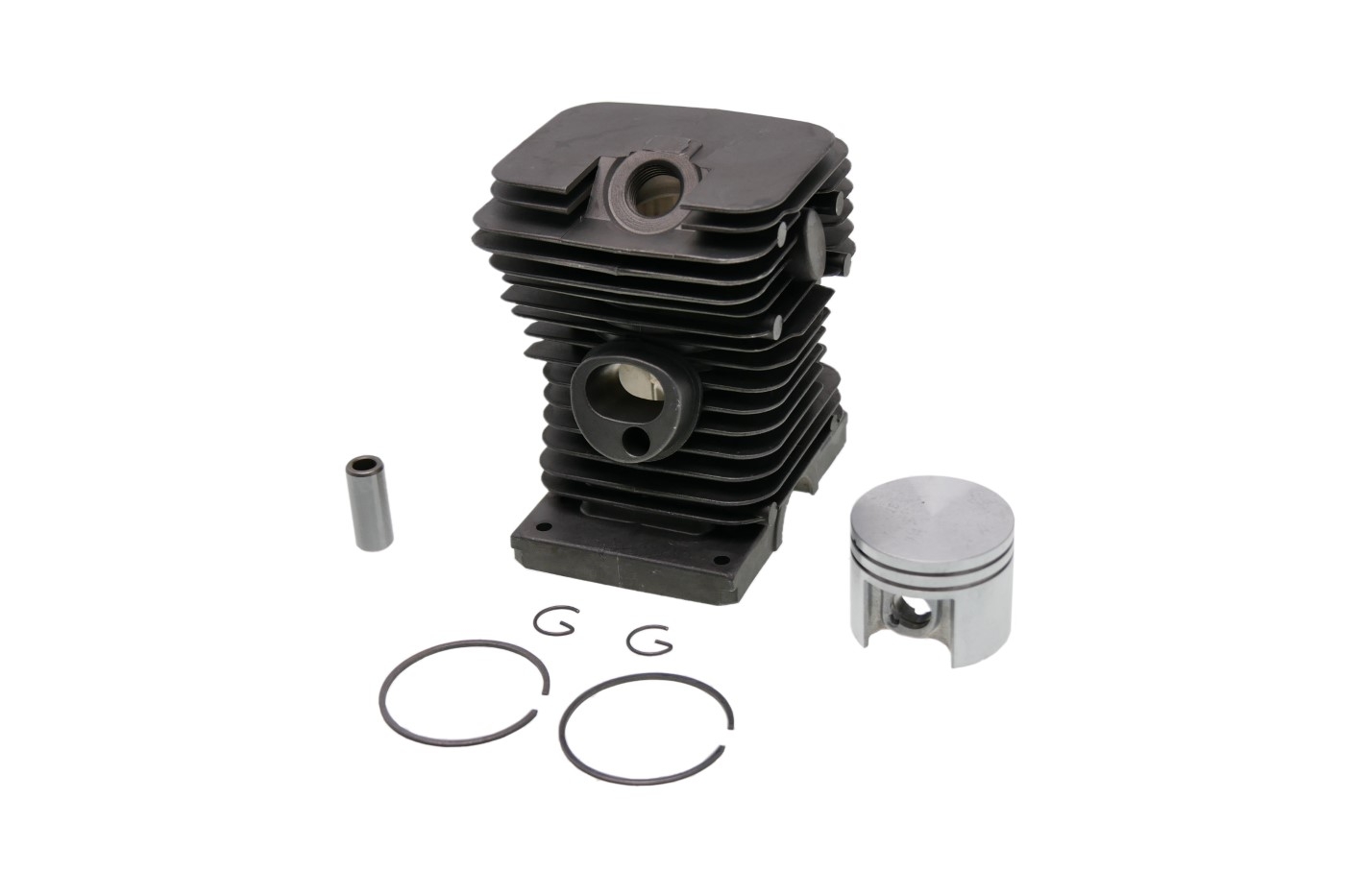 HS Parts kompletní válec s pístem pro motorové pily Stihl 018 MS180 MS180C Nikasil 38 mm (OEM 11300201208 11300201205 11300201209)