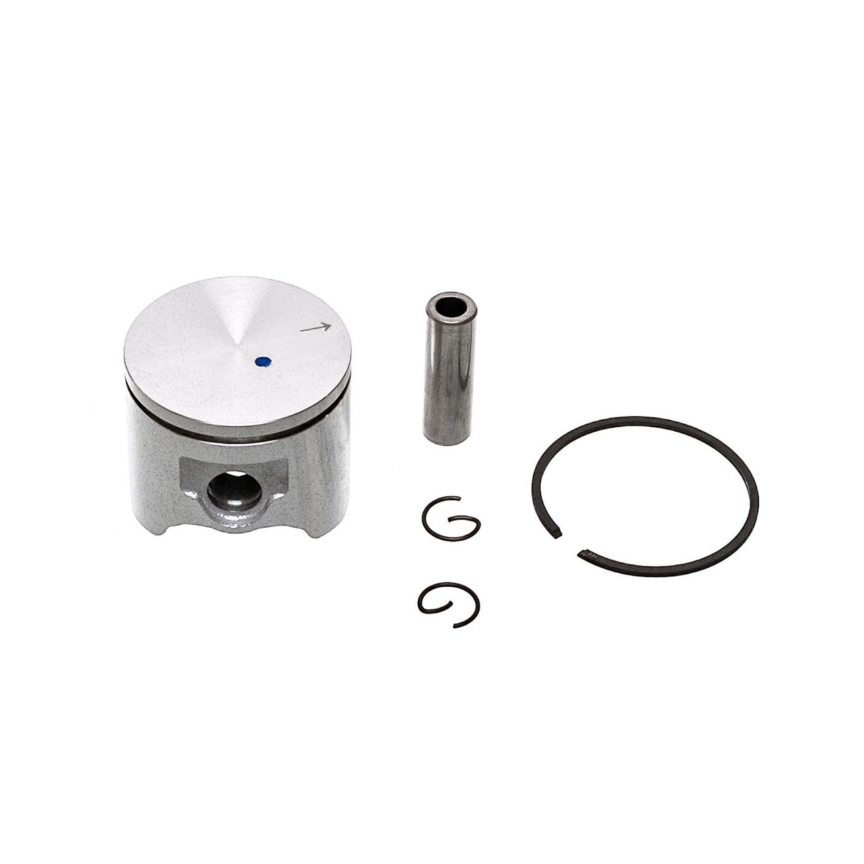 Kompletní píst pro motorové pily a křovinořezy Husqvarna 343F 343R 345R 345 Jonsered BC2145 FC2145 2141 CS2141 42 mm (OEM 503907371)