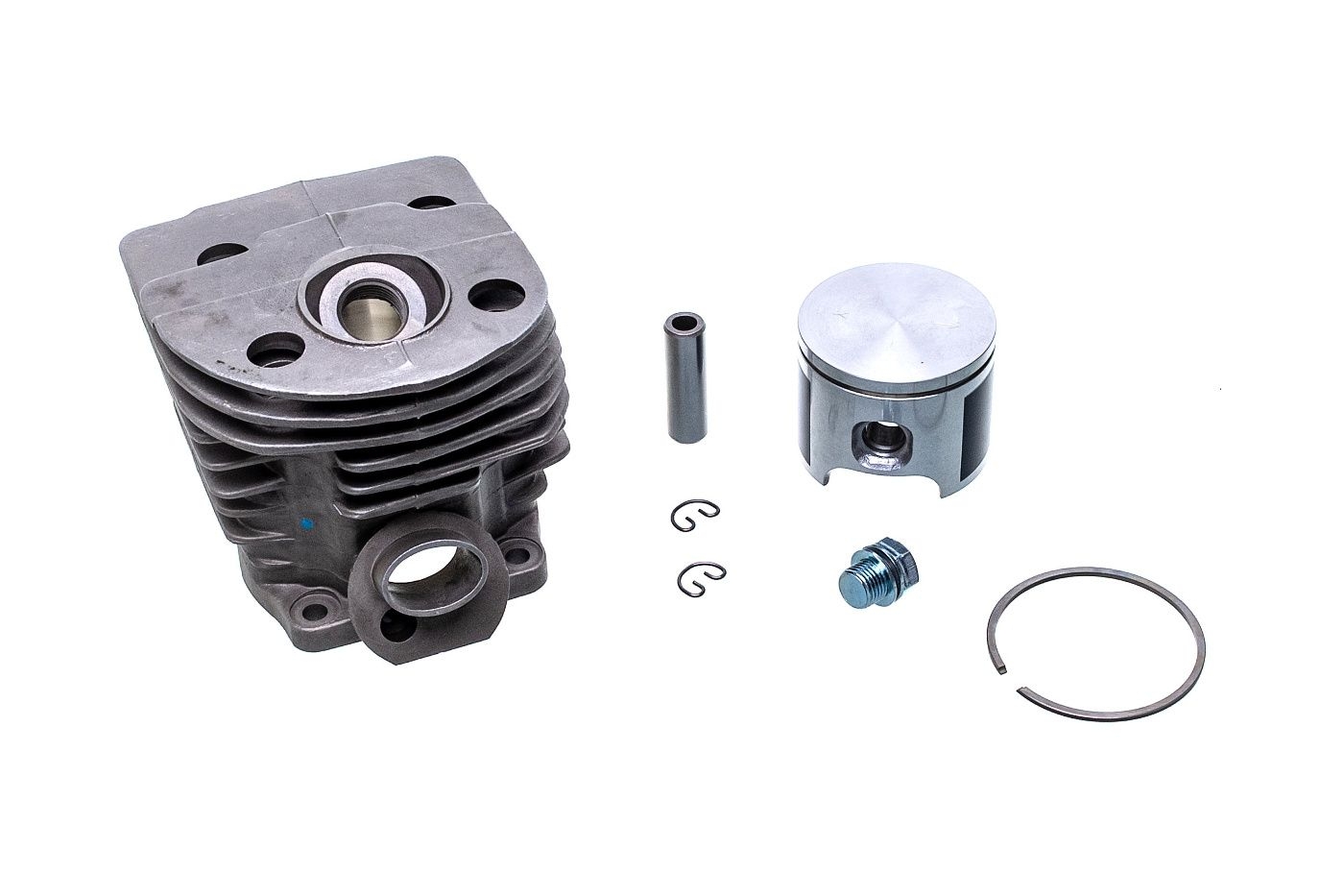 Kompletní válec s pístem pro motorové pily Husqvarna 51 55 55 Rancher Nikasil 46 mm (OEM 503609104 503609171 503971871 503609102 503609172)