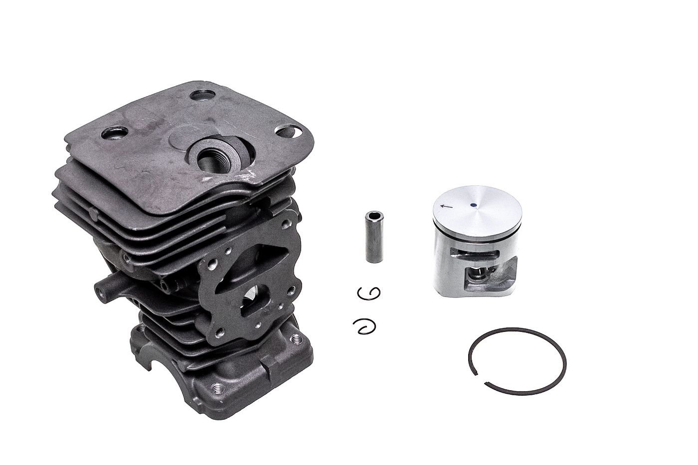 Kompletní válec s pístem pro motorové pily Husqvarna 445 445E 450 450E 450 Rancher Jonsered CS2245 CS2250 S 44 mm (OEM 544119802)
