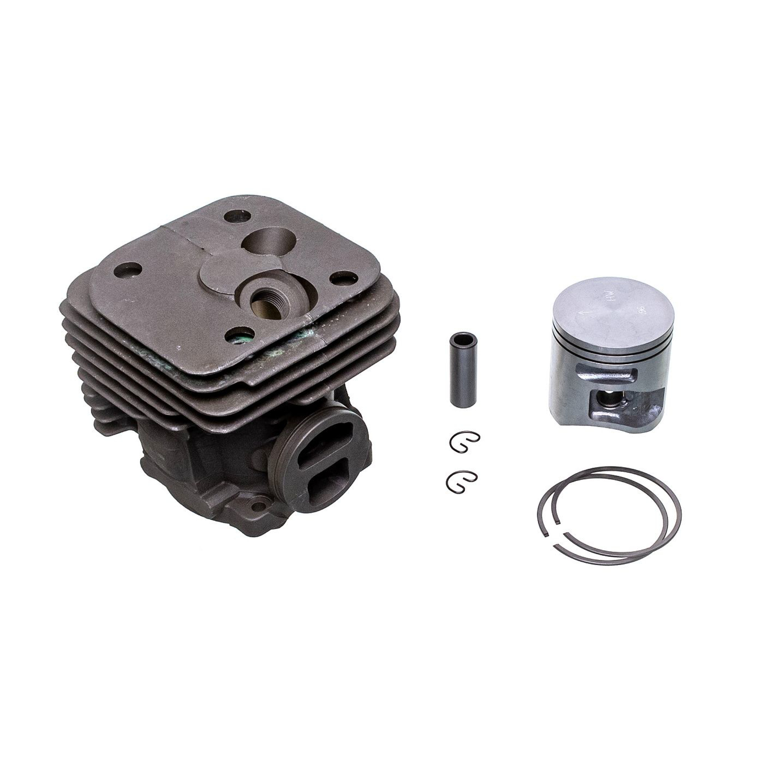Kompletní válec s pístem pro motorové pily Husqvarna 365 X TORQ 372X-TORQ Jonsered CS2166 CS2172 Nikasil 50 mm (OEM 575255702 575774102)