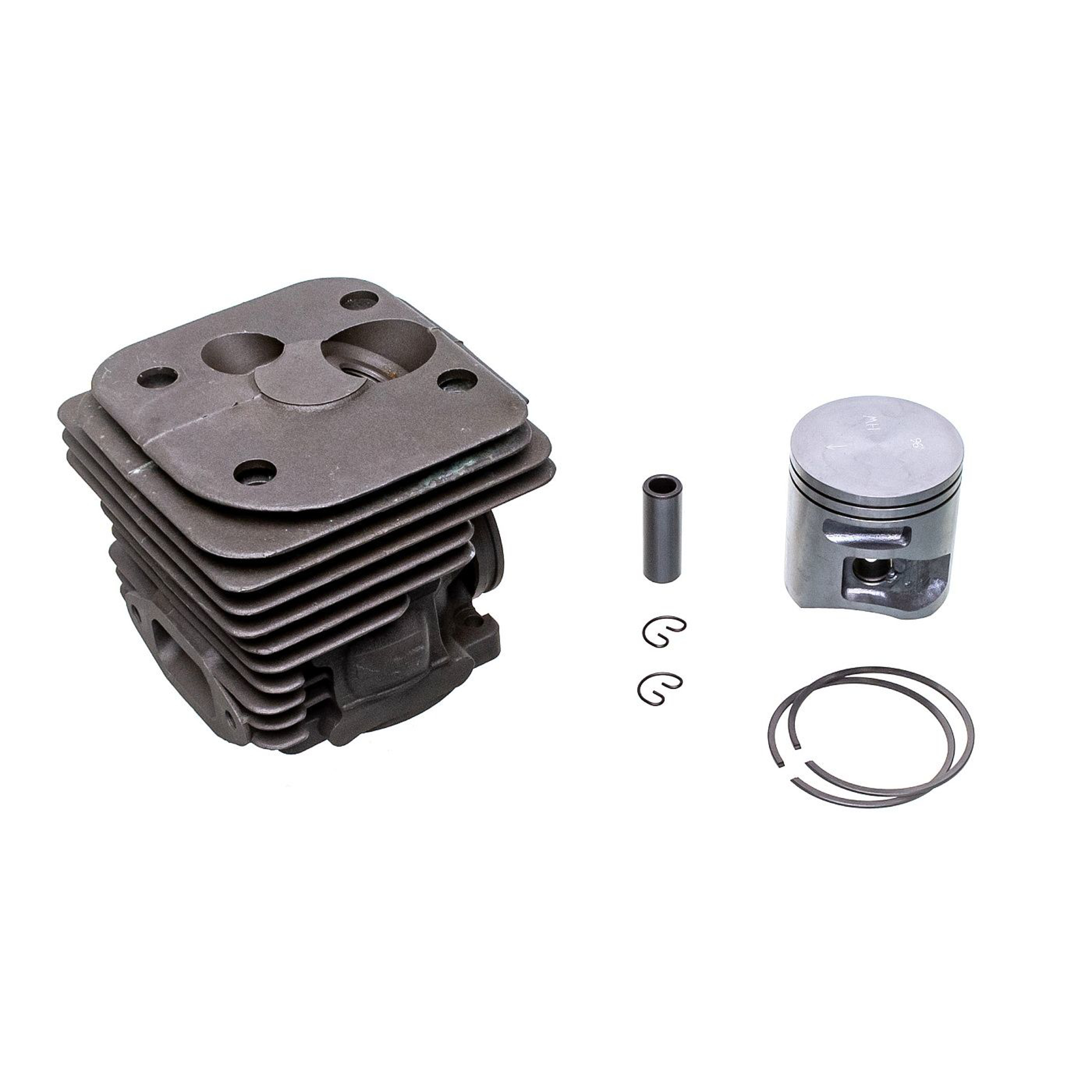 Kompletní válec s pístem pro motorové pily Husqvarna 365 X TORQ 372X-TORQ Jonsered CS2166 CS2172 Nikasil 50 mm (OEM 575255702 575774102)