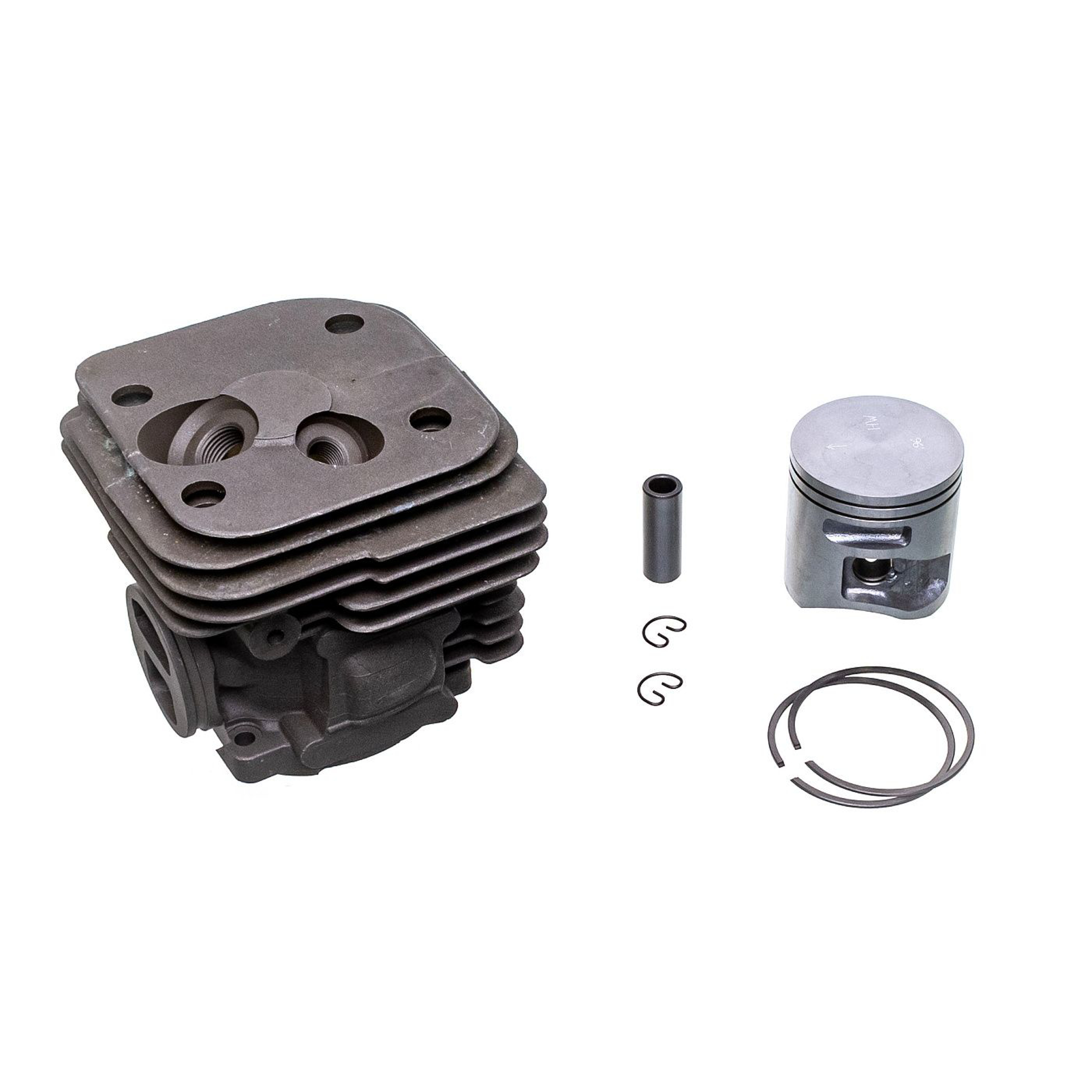 Kompletní válec s pístem pro motorové pily Husqvarna 365 X TORQ 372X-TORQ Jonsered CS2166 CS2172 Nikasil 50 mm (OEM 575255702 575774102)