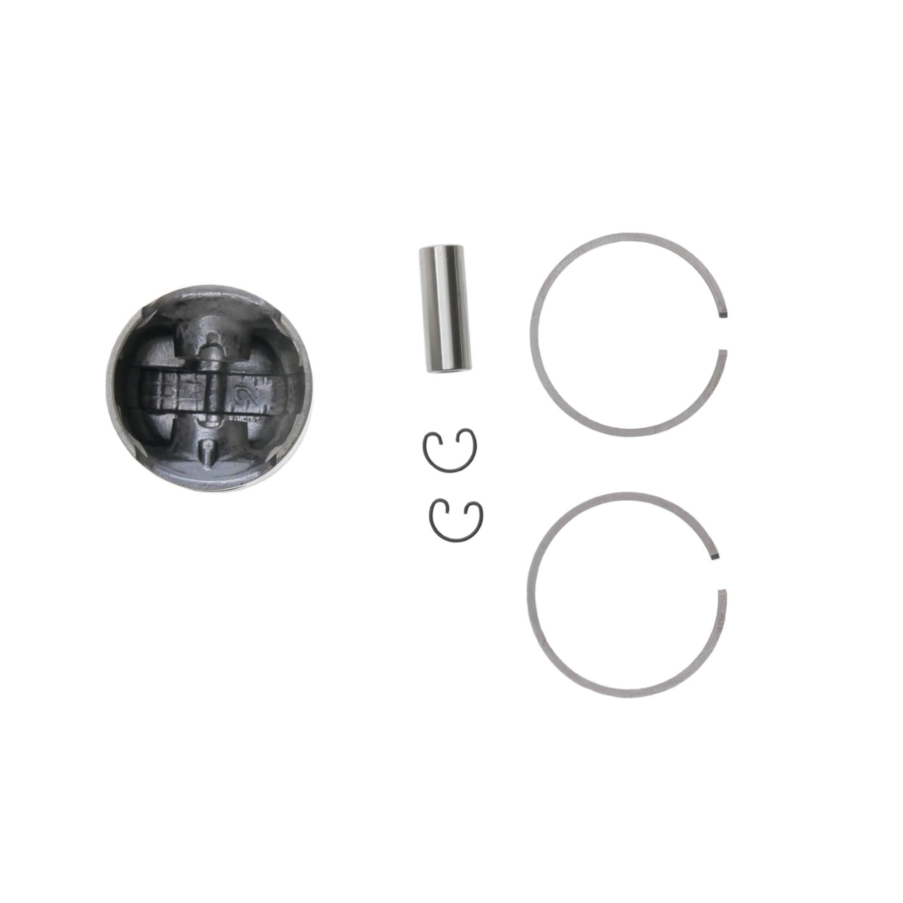 Kompletní píst AIP pro křovinořezy Husqvarna 322R 323R 325RDX 325RX 323P 322 E Jonsered BC2125 34 mm (OEM 537013275)