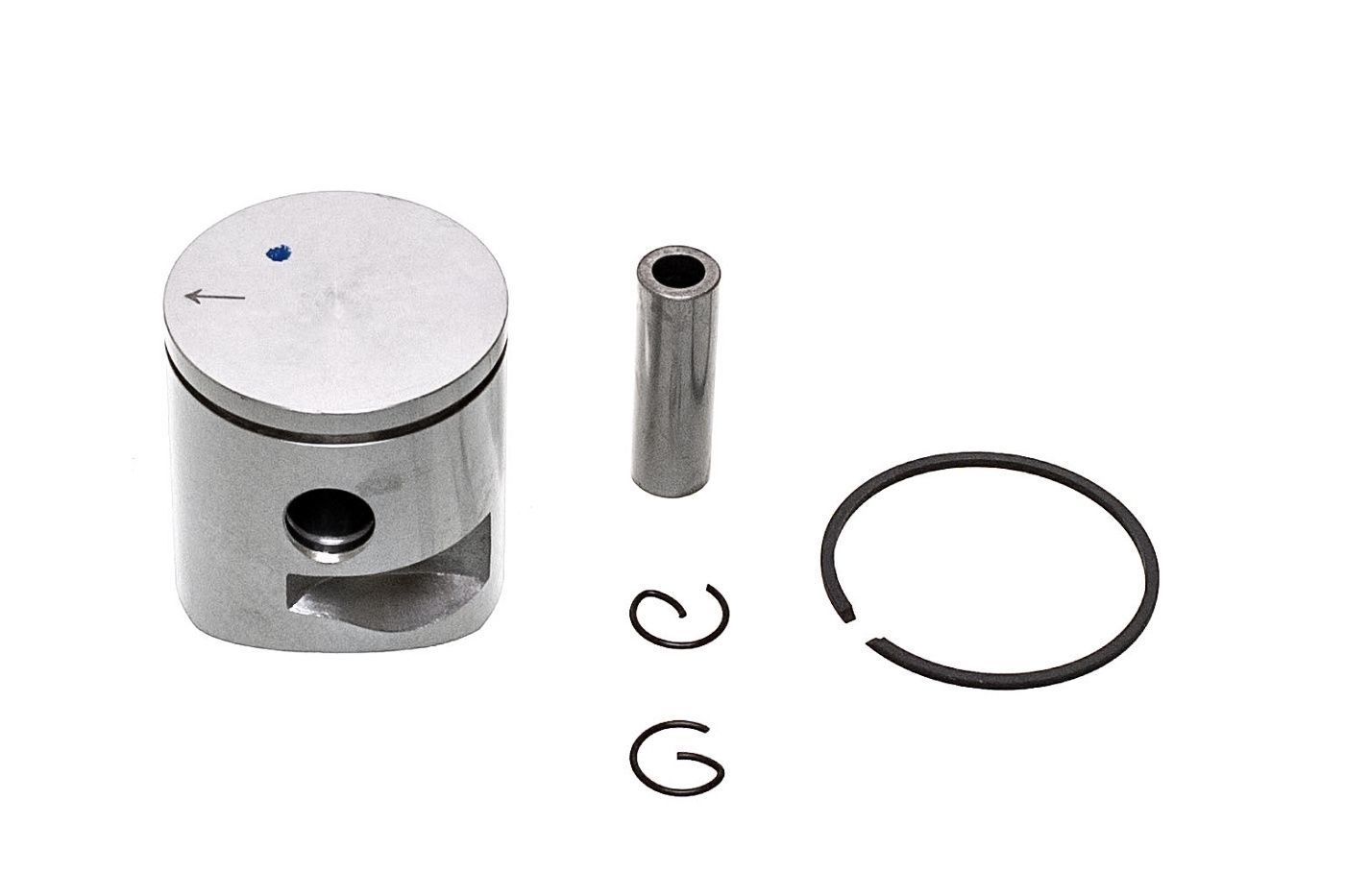 Kompletní píst pro motorové pily Husqvarna 120 Mark II 235 235e 236 240 Jonsered CS2234 CS2238 CS2238S 39 mm (OEM 545081894)