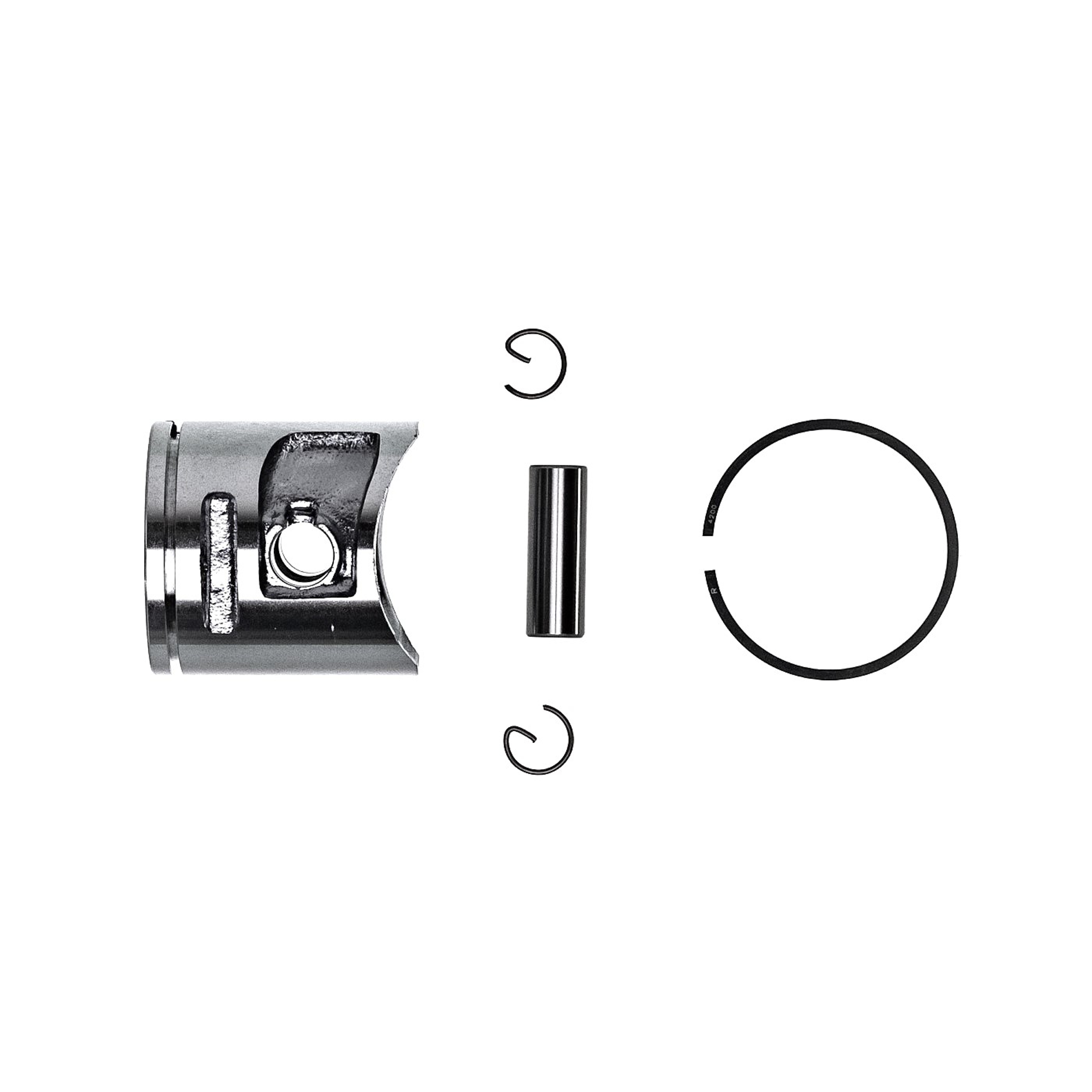 Kompletní píst pro motorové pily Husqvarna 445 445E 445E II Jonsered CS2245 CS2245 II McCulloch CS450 42 mm (OEM 544088403)