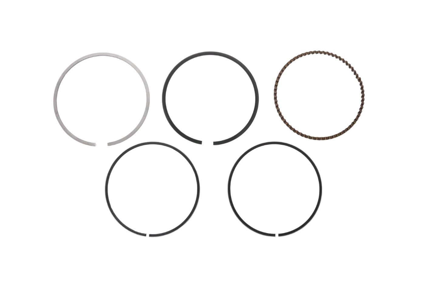 Pístní kroužky pro motory Zongshen XP140 65 mm (OEM 100003235)