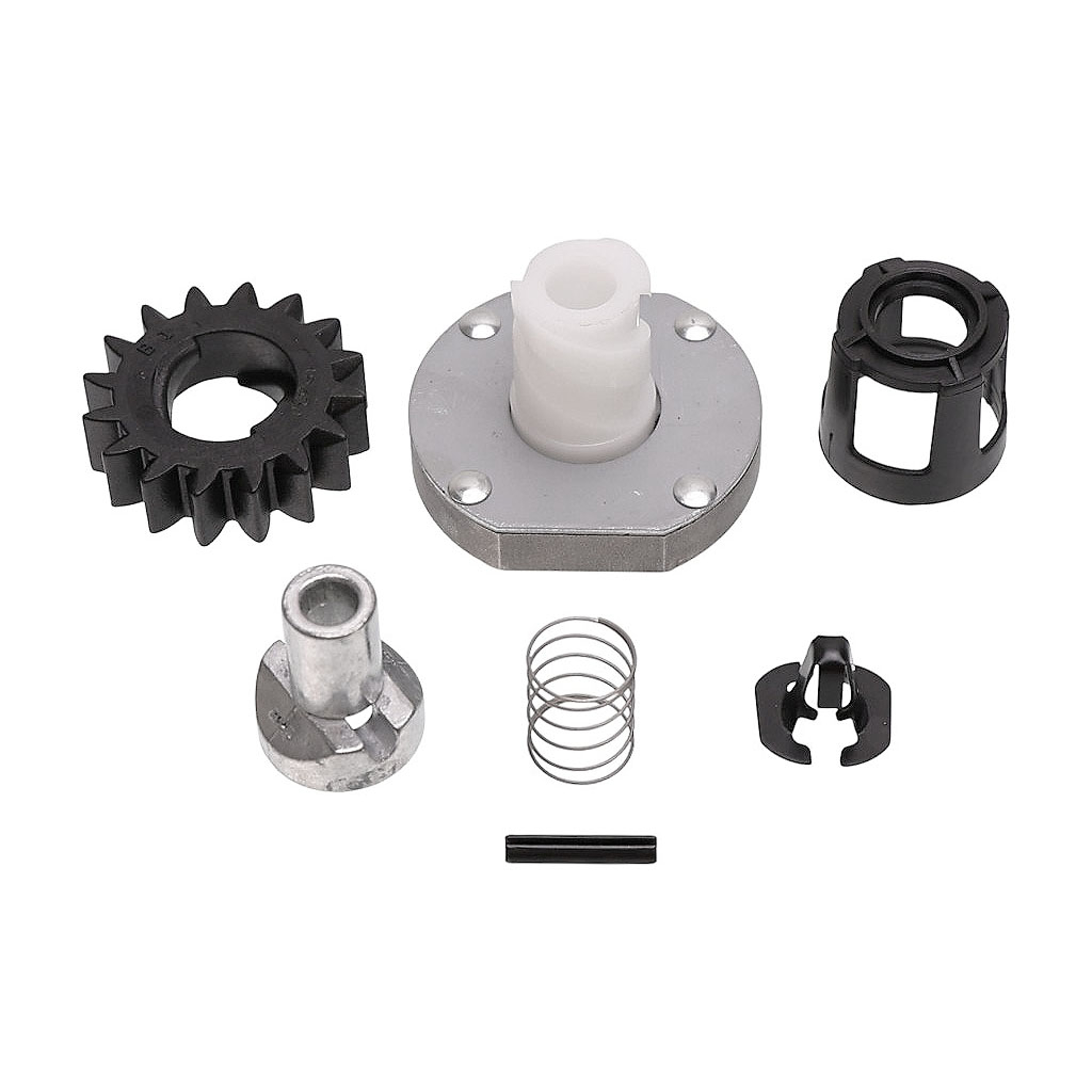 Kompletní set elektrického startéru pro motory Briggs & Stratton Craftsman Toro (OEM 396865 495877 495878 696539 696540 393254 490421 490467)