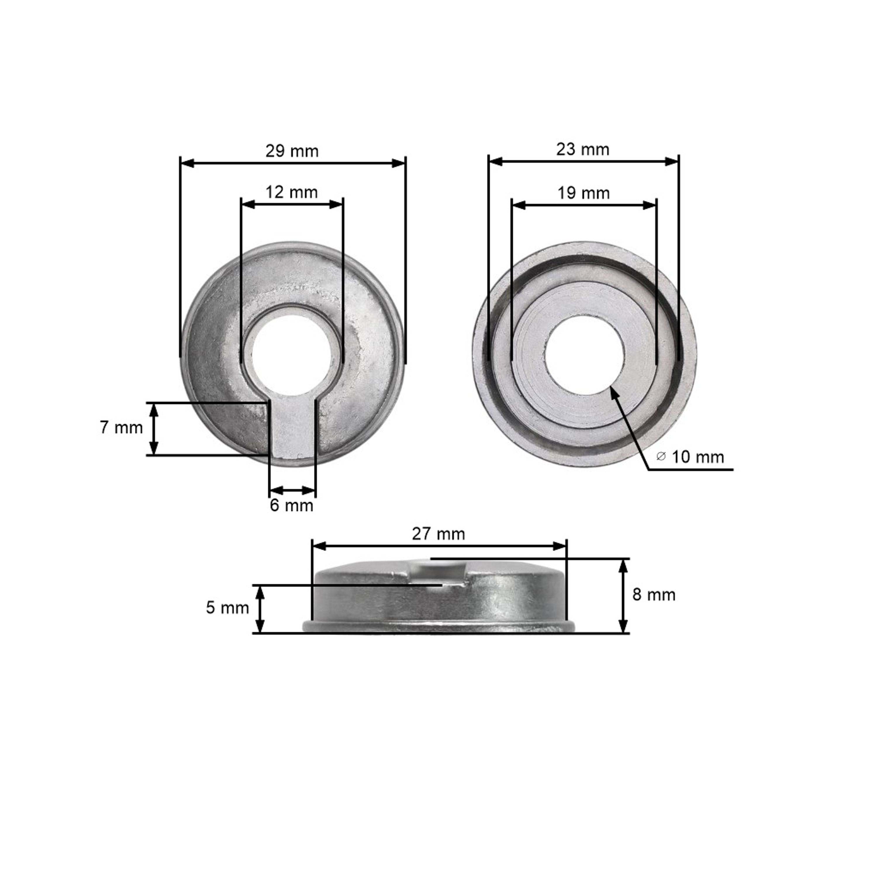 Kompletní set elektrického startéru pro motory Briggs & Stratton Craftsman Toro (OEM 497606 696541)
