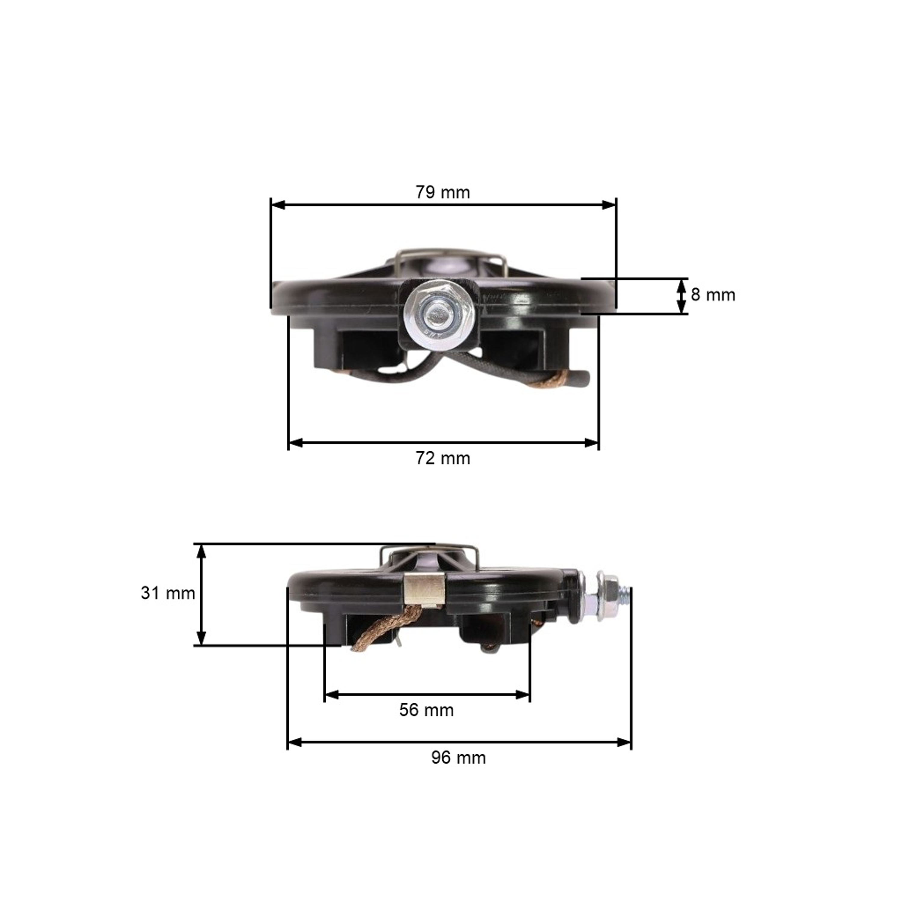 Kryt elektrického startéru pro motory Briggs & Stratton (OEM 395537 176432 176452 196402)