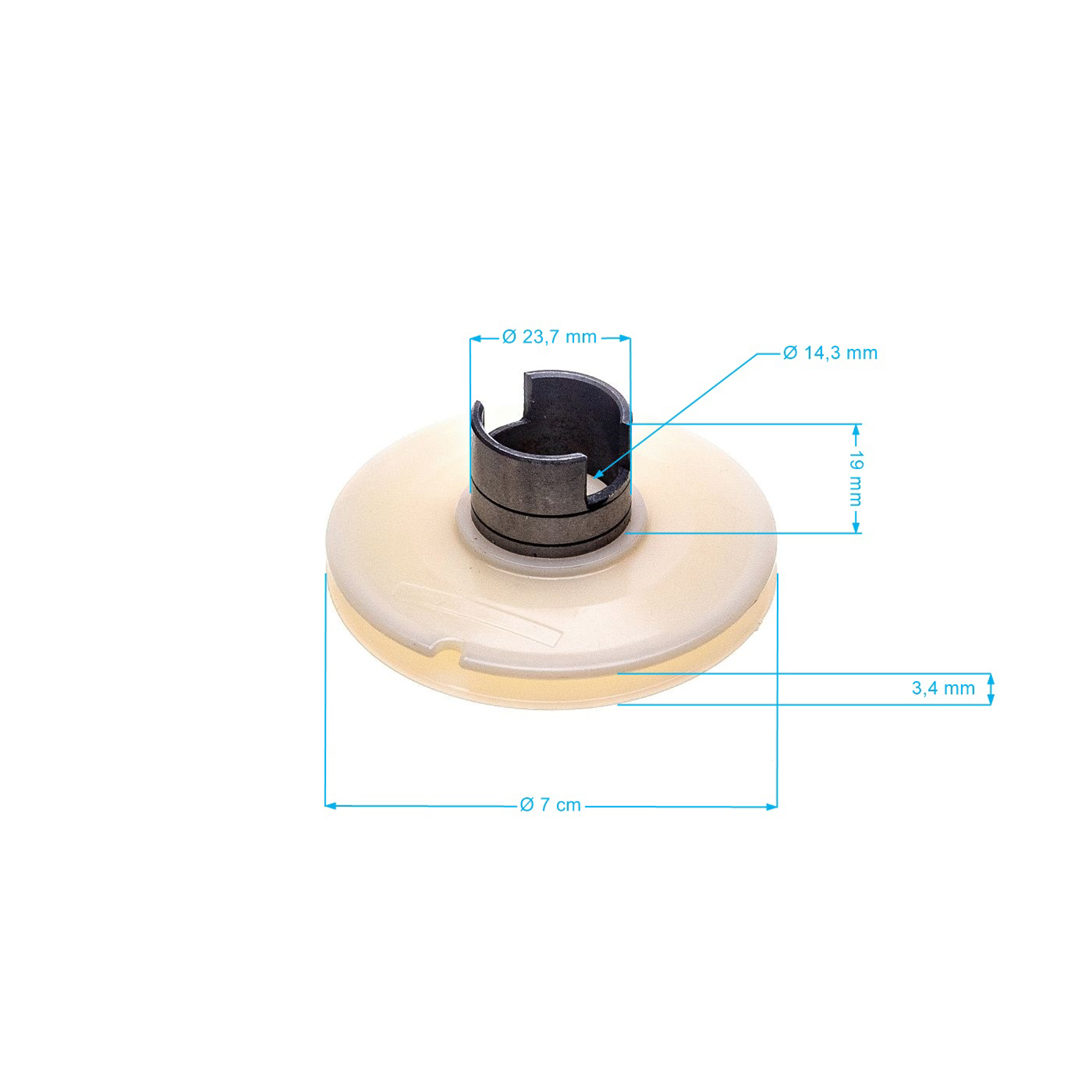 Startovací kladka pro motorové pily Husqvarna 357XP 359 Jonsered 2159 CS2156 CS2159 (OEM 537065901)