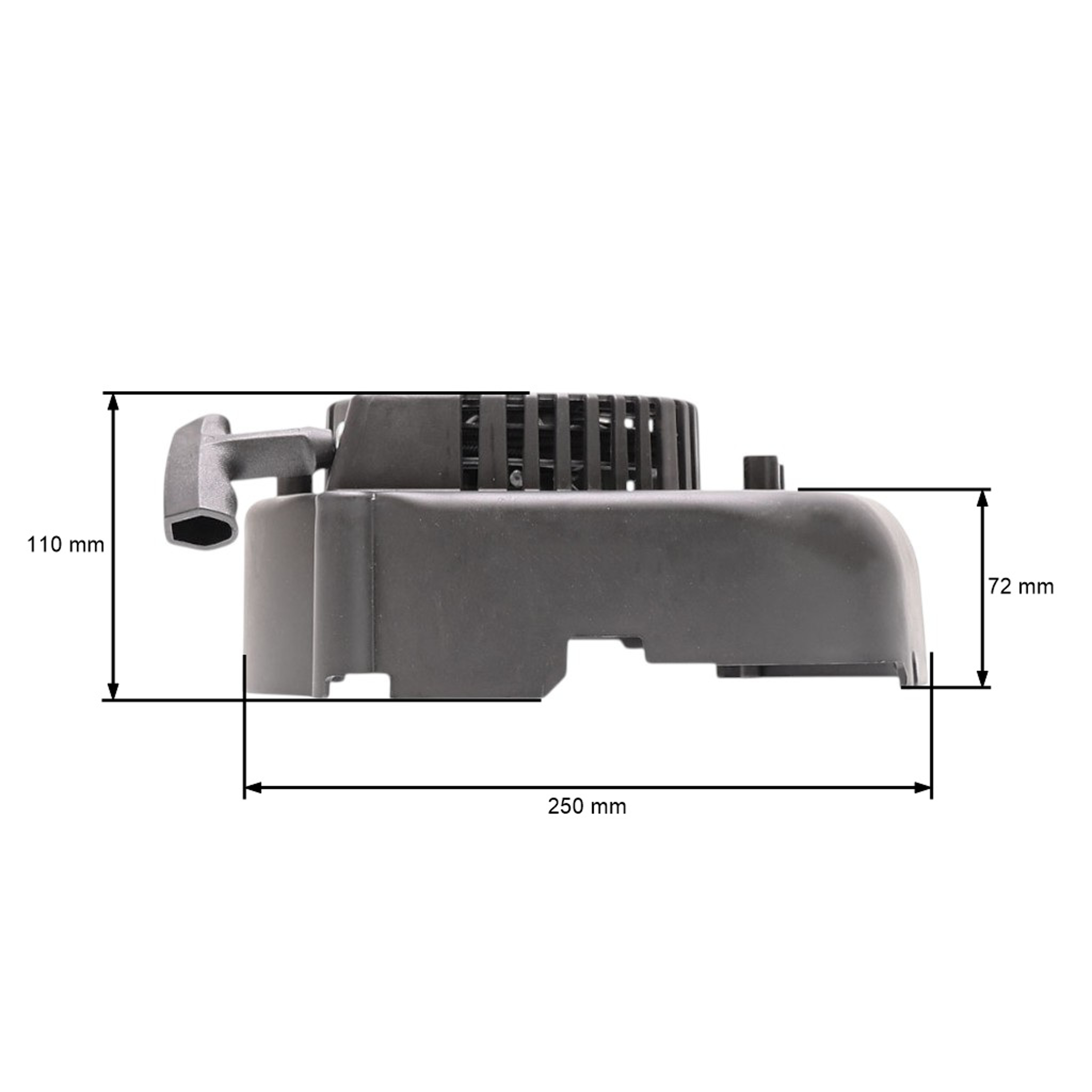 Kompletní startér pro motorové sekačky Loncin LC1P70FA LC1P70F LC1P68FA EMAK K800 (OEM 193490095-0001)