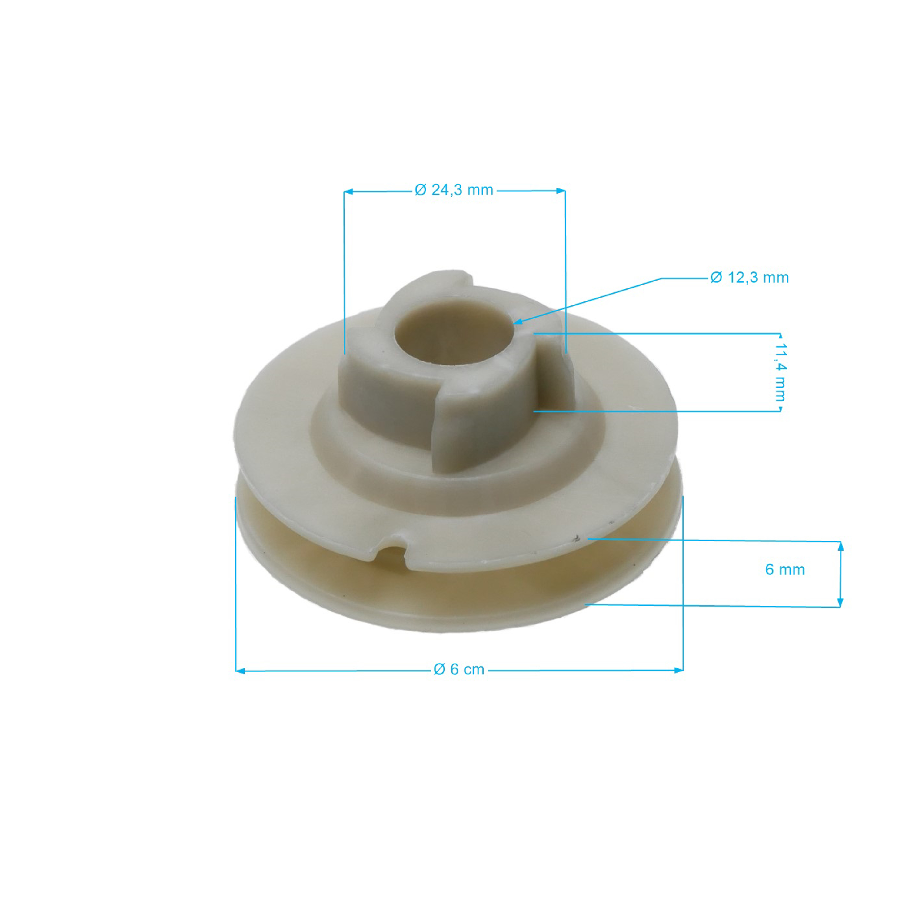 Startovací kladka pro motorové pily OLEO-MAC Oleomac 937 941C GS350 GS370 GS410 Efco 137 141C Emak MT3500 MT3700 (OEM 50170050R)