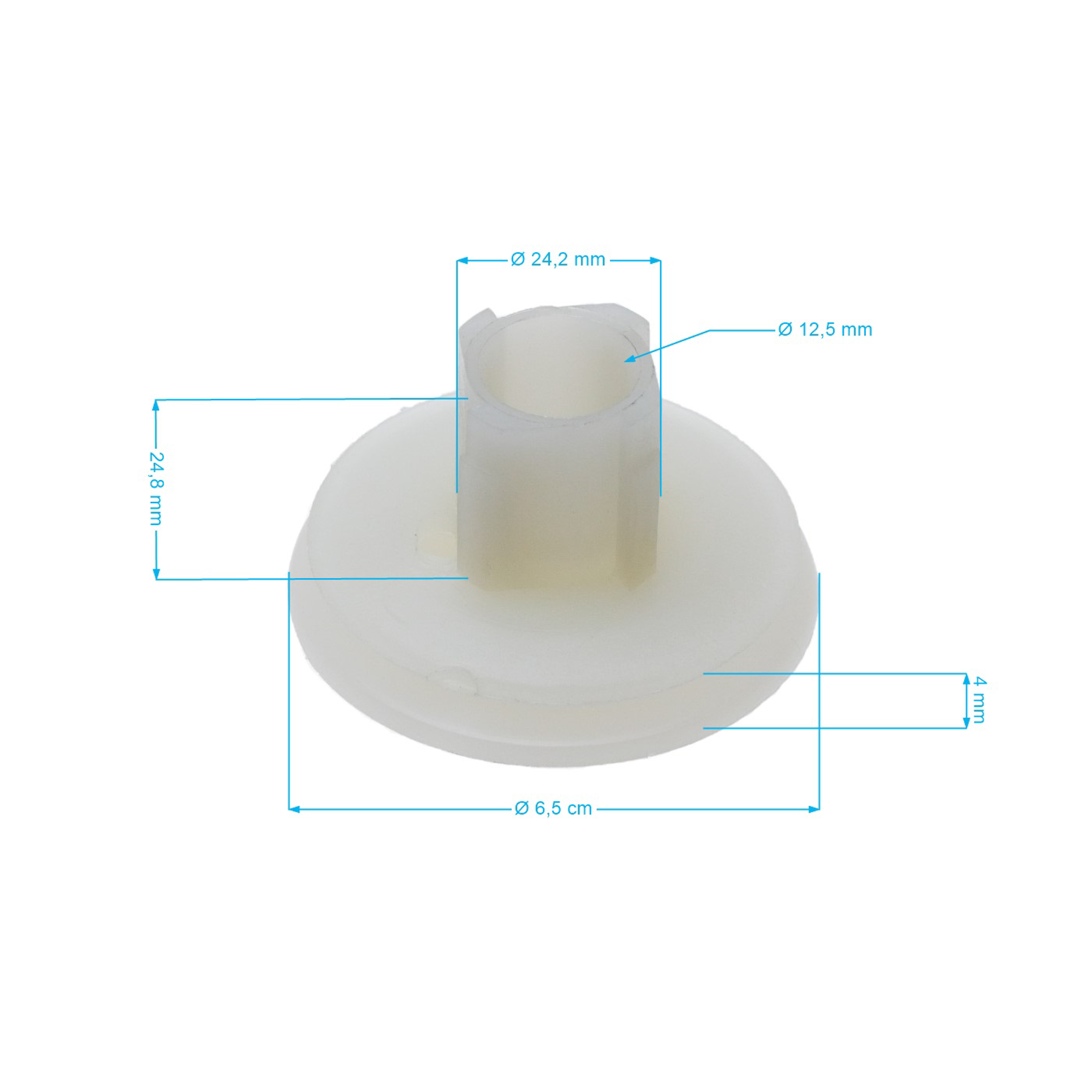 Startovací kladka pro motorové pily McCulloch Mac 538 540 545 730 735 740 930 Promac 36 38 40 Titan 35 40 California 90 (OEM 235372)