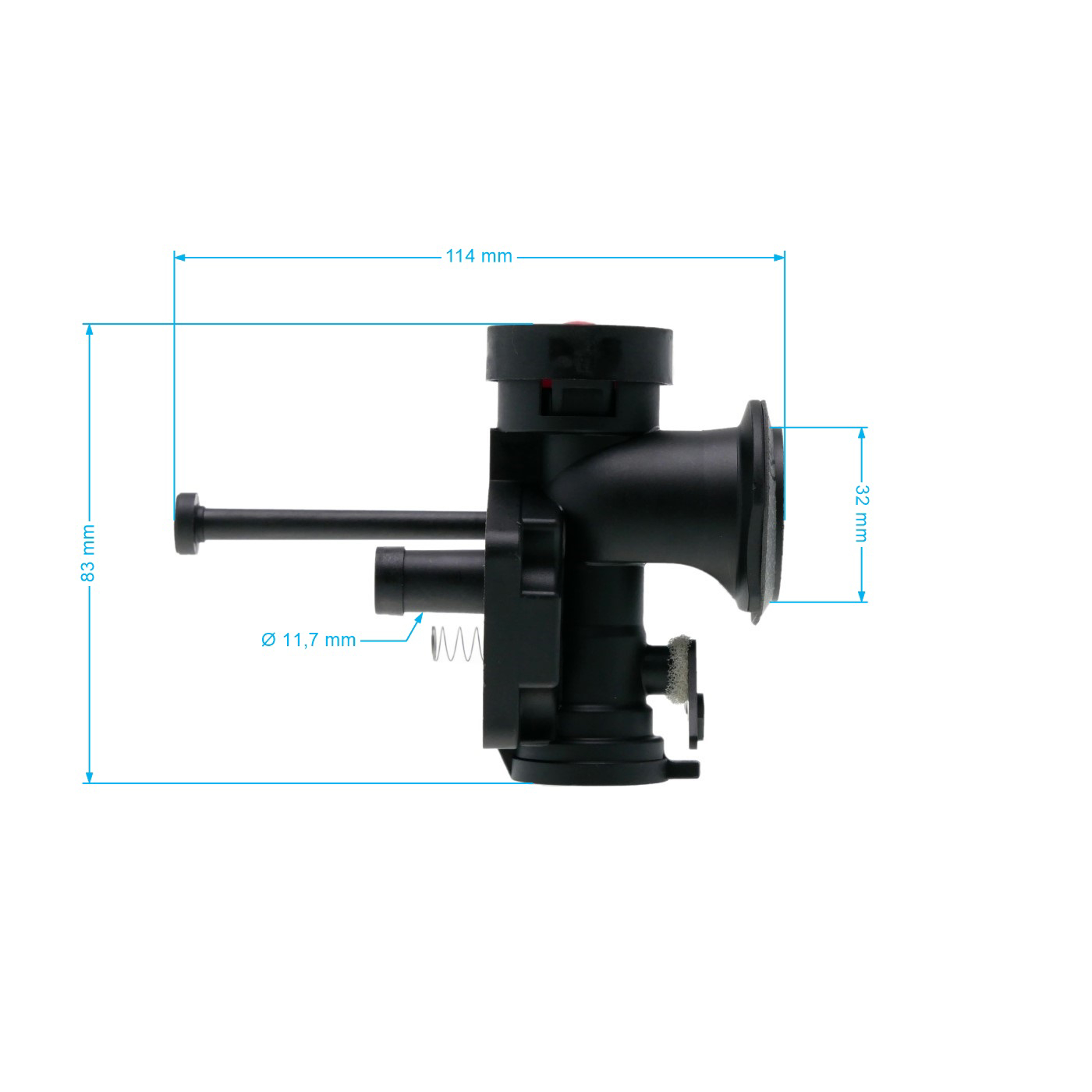 Karburátor pro motory Briggs & Stratton Sprint Classic výkon 3,5 PS - 3,75 PS - 4,5 PS (OEM 498809)
