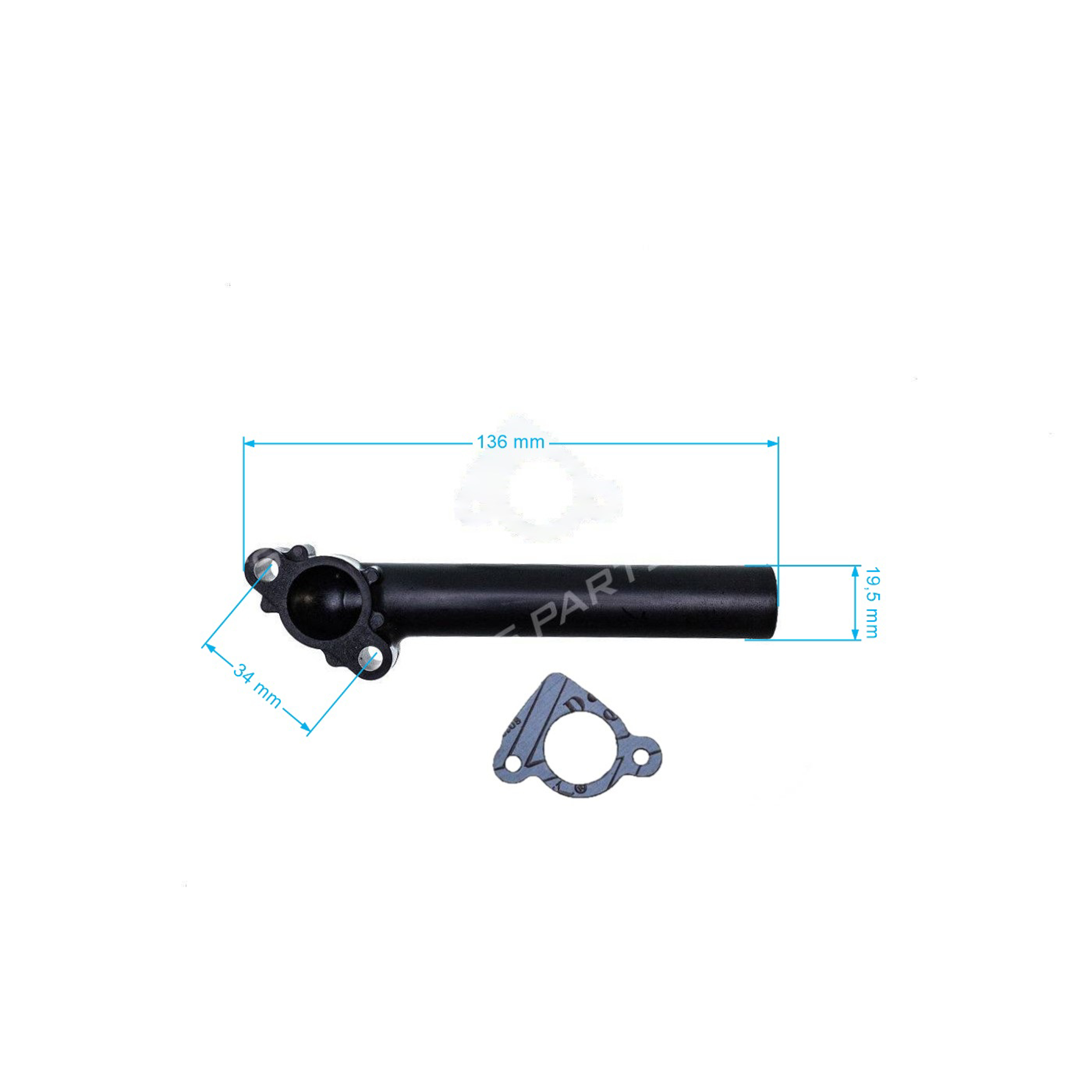 Sací potubí pro motory Briggs &Stratton (OEM 794305 281085 492717 497465)